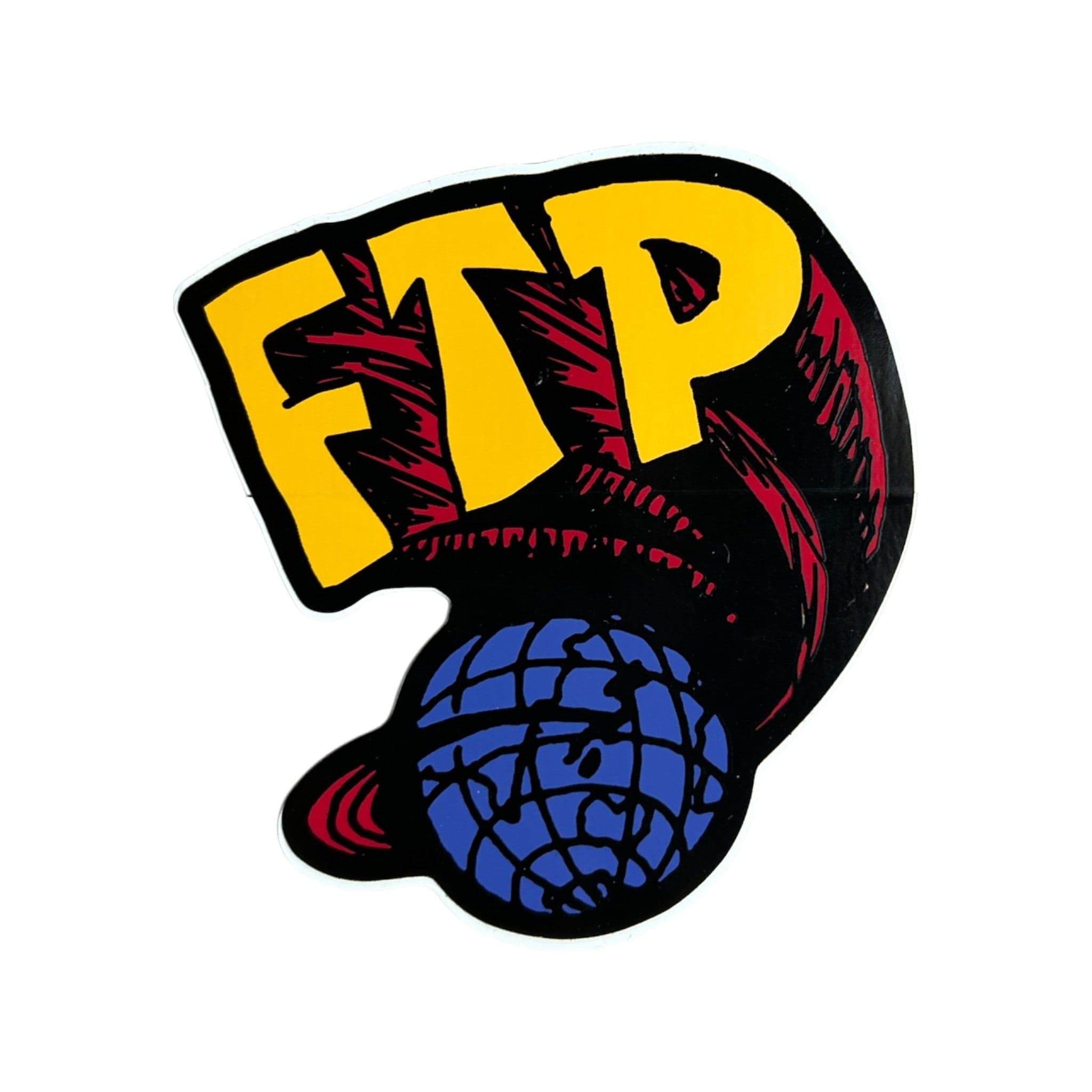 FTP World Domination Sticker