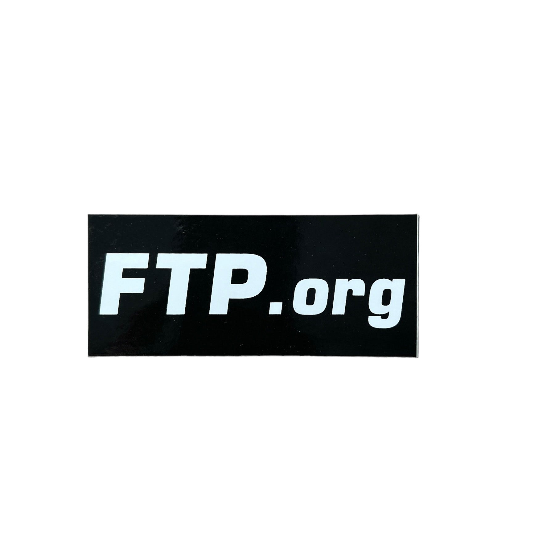 FTP .ORG Sticker Black SS23