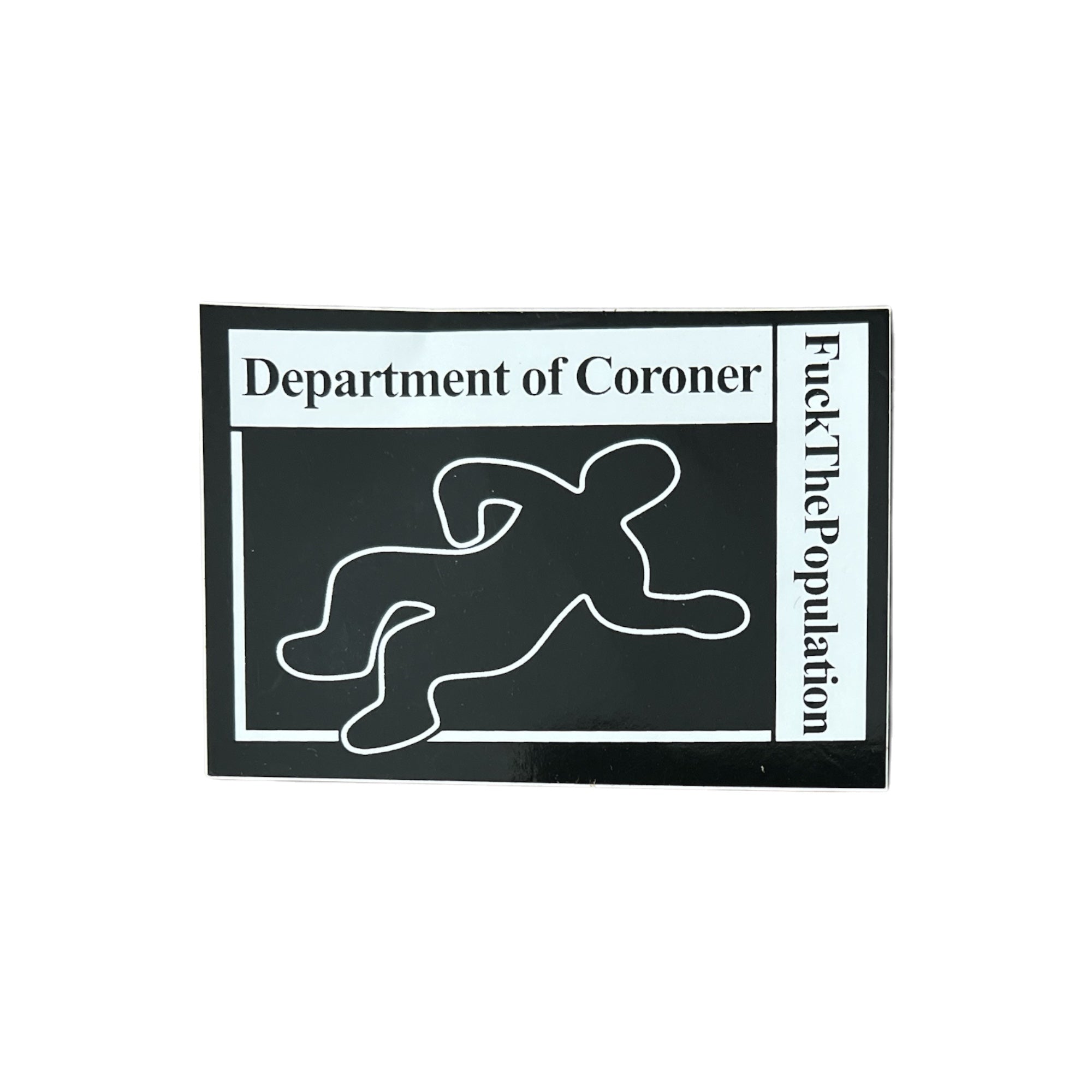 FTP Coroner Sticker SS24