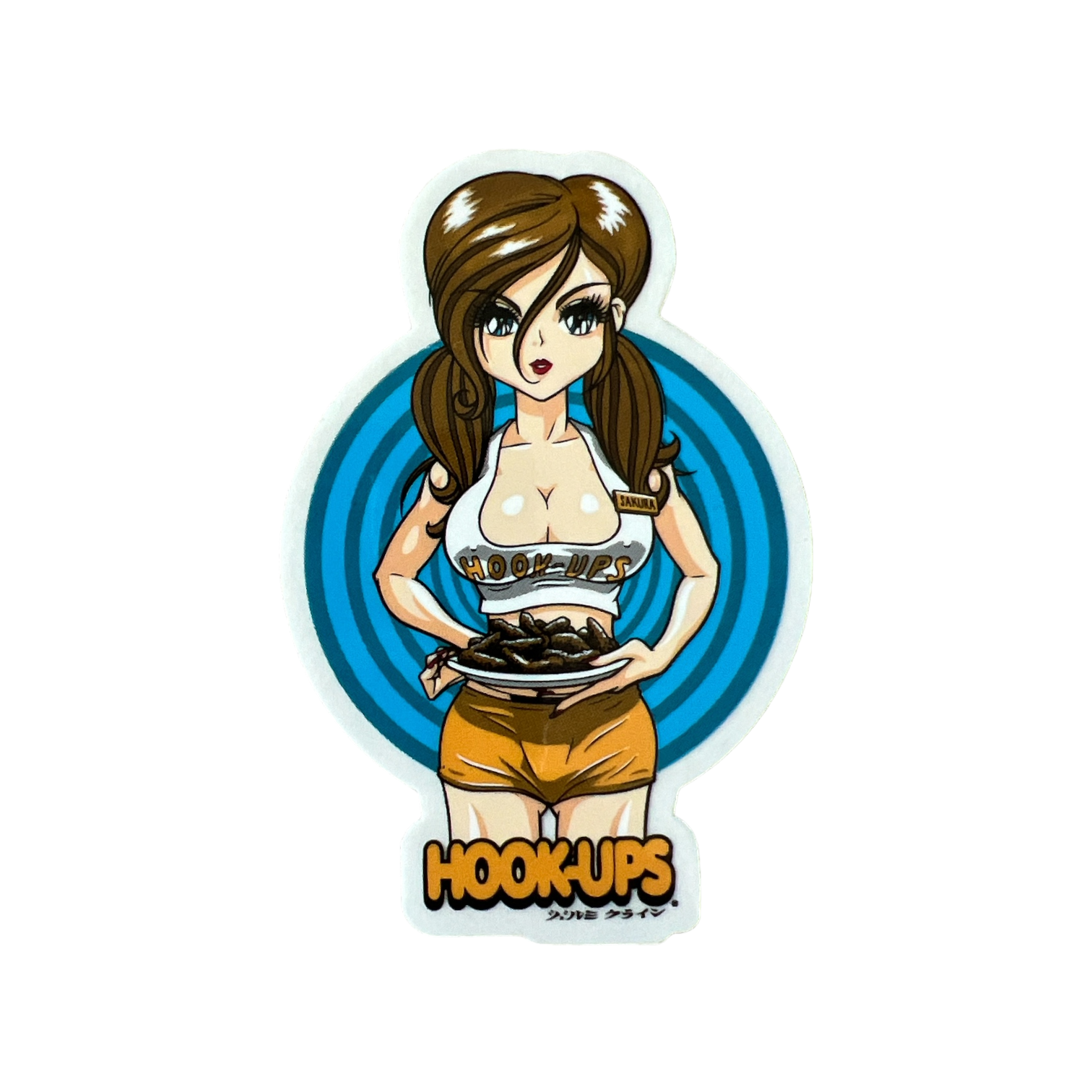 Hook-Ups Poltergeist Babe Sticker