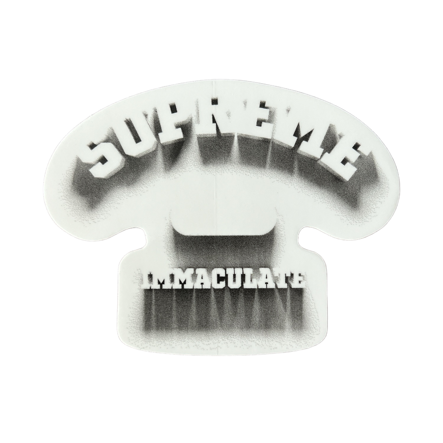 Supreme Immaculate Stencil Sticker SS24