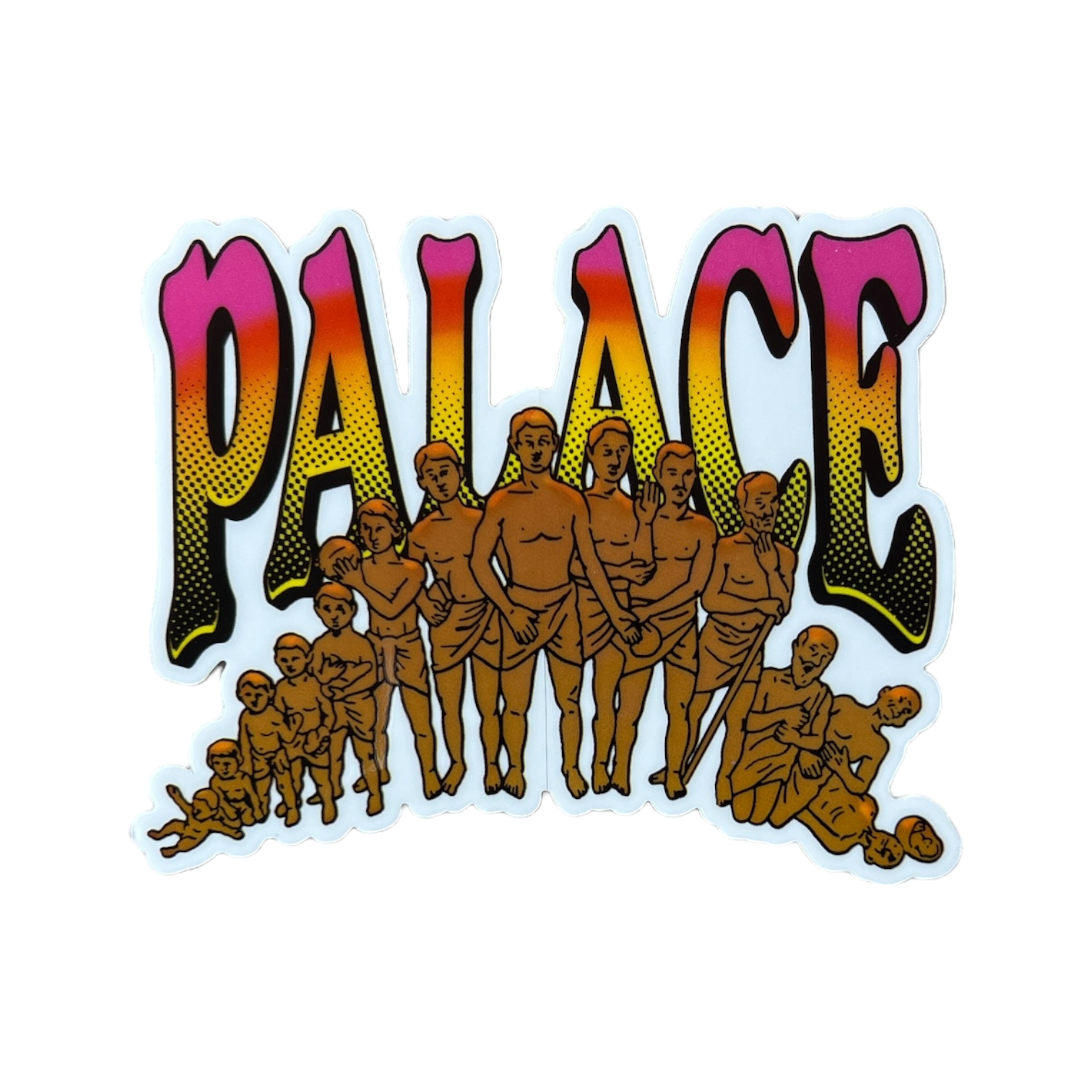 Palace From The Beginning to The End Huntsman Sticker Spring 2023