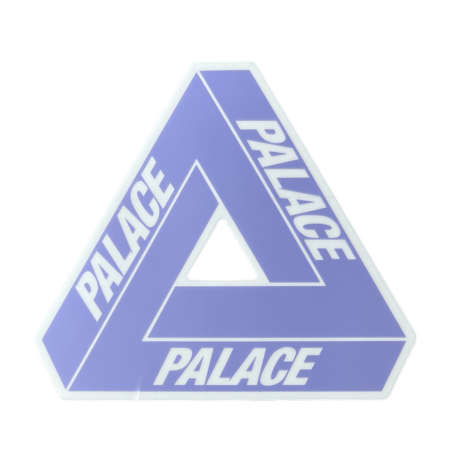 Palace Pale Purpler Tri-Ferg Sticker Spring 2023