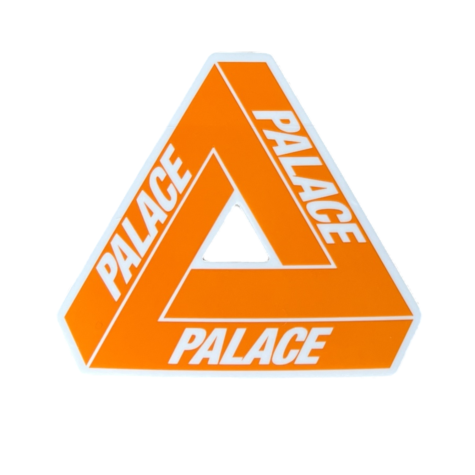 Palace Orange Tri-Ferg Sticker