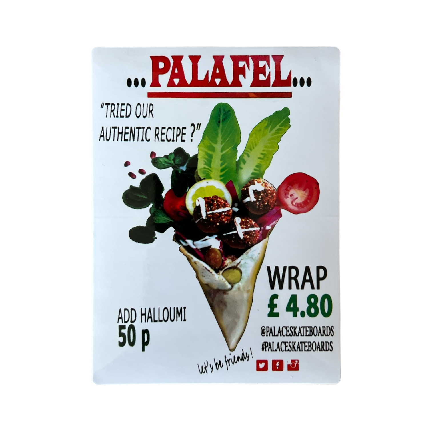 Palace Palafal Sticker