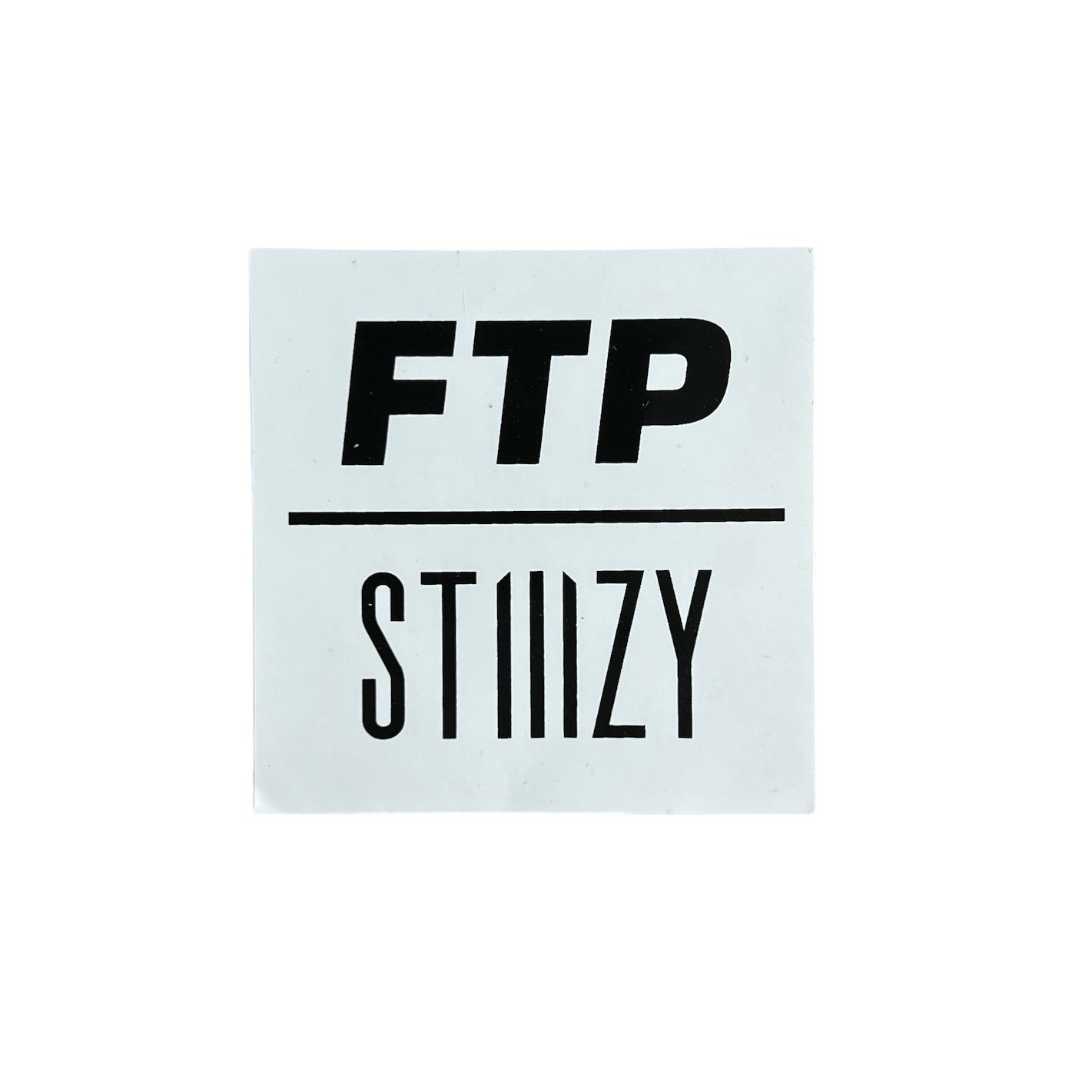 FTP x Stiizy Logo Collab Sticker SS22