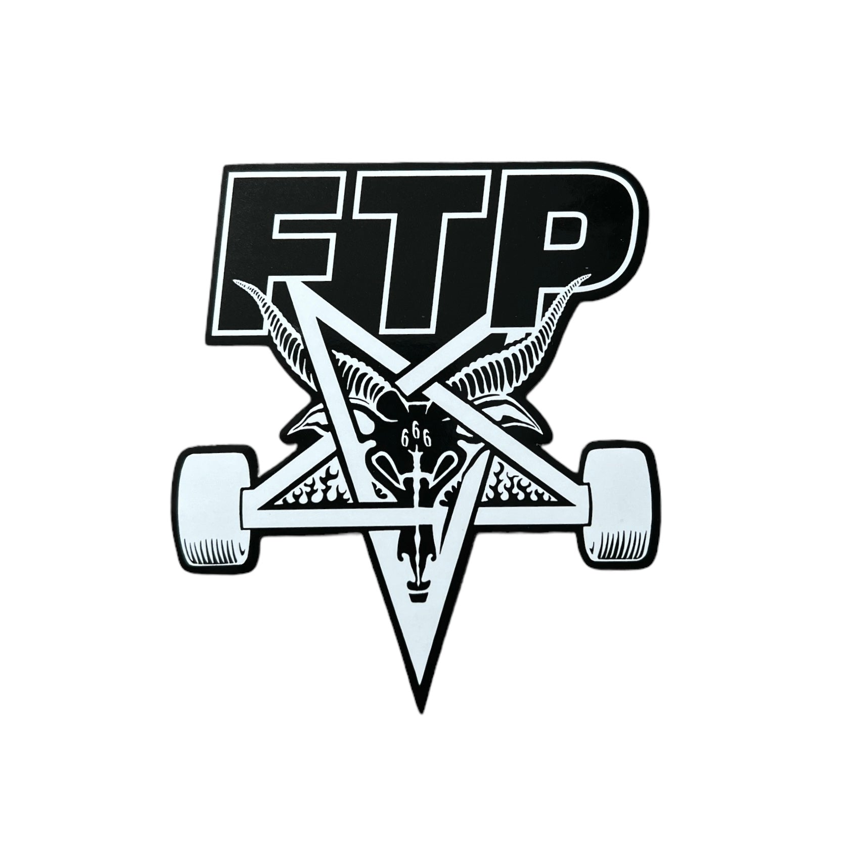 FTP x Thrasher Goat Sticker FW22