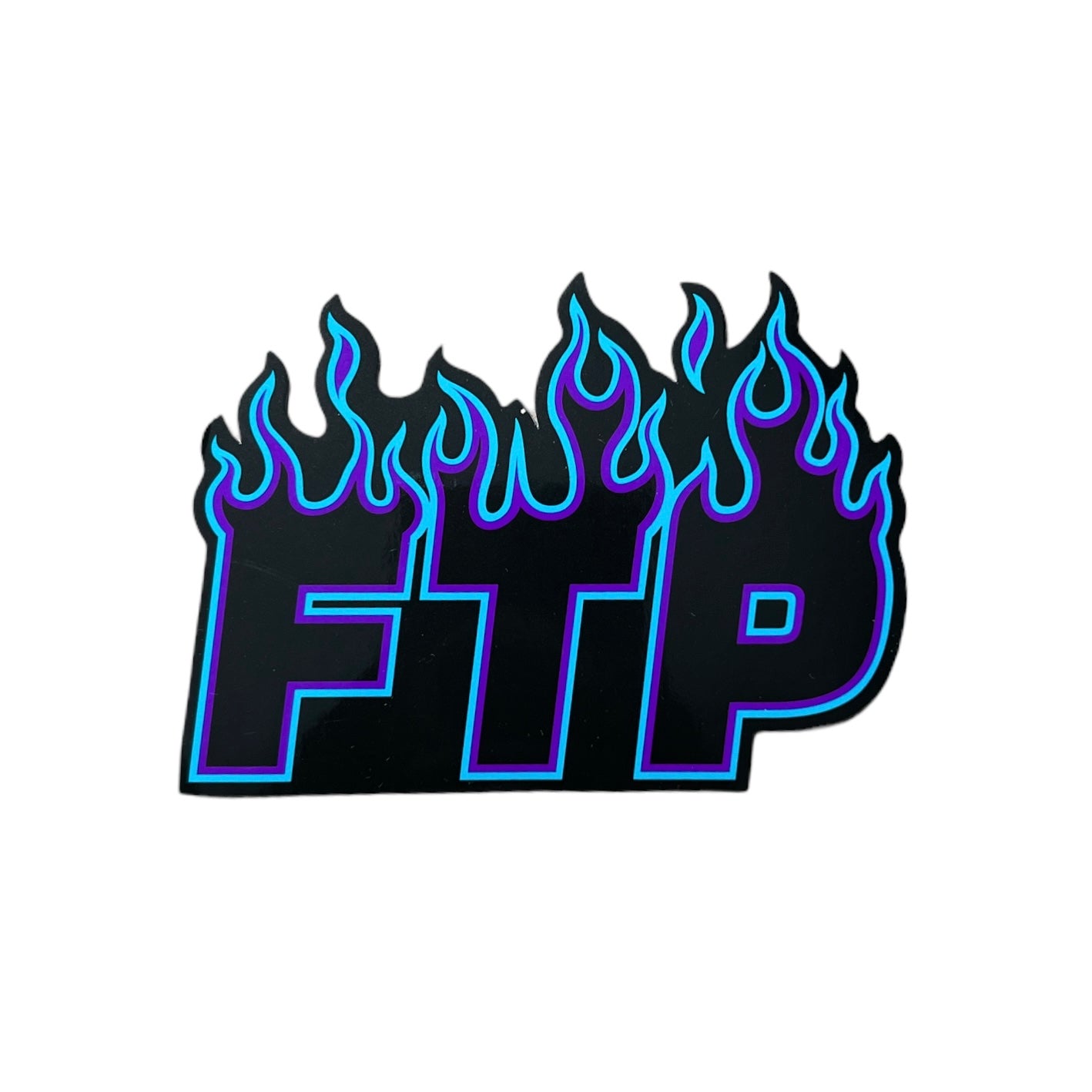 FTP x Thrasher Flames Stickers FW22