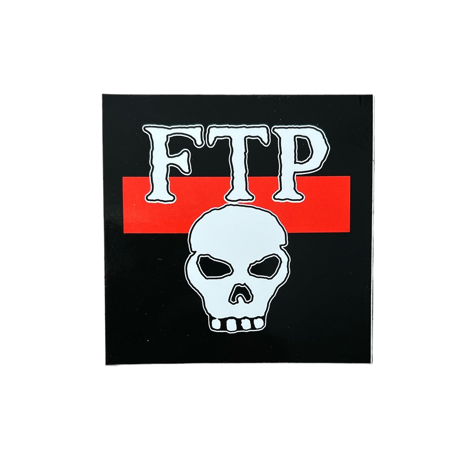 FTP Skull Sticker SS22