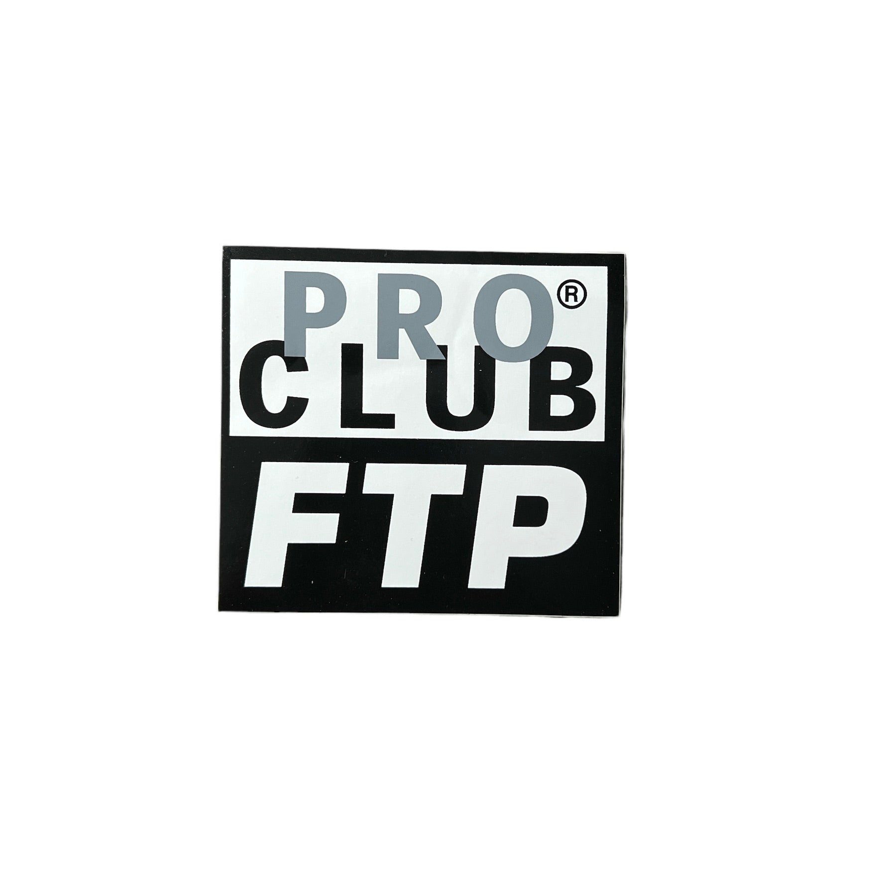 FTP Pro Club Sticker FW21