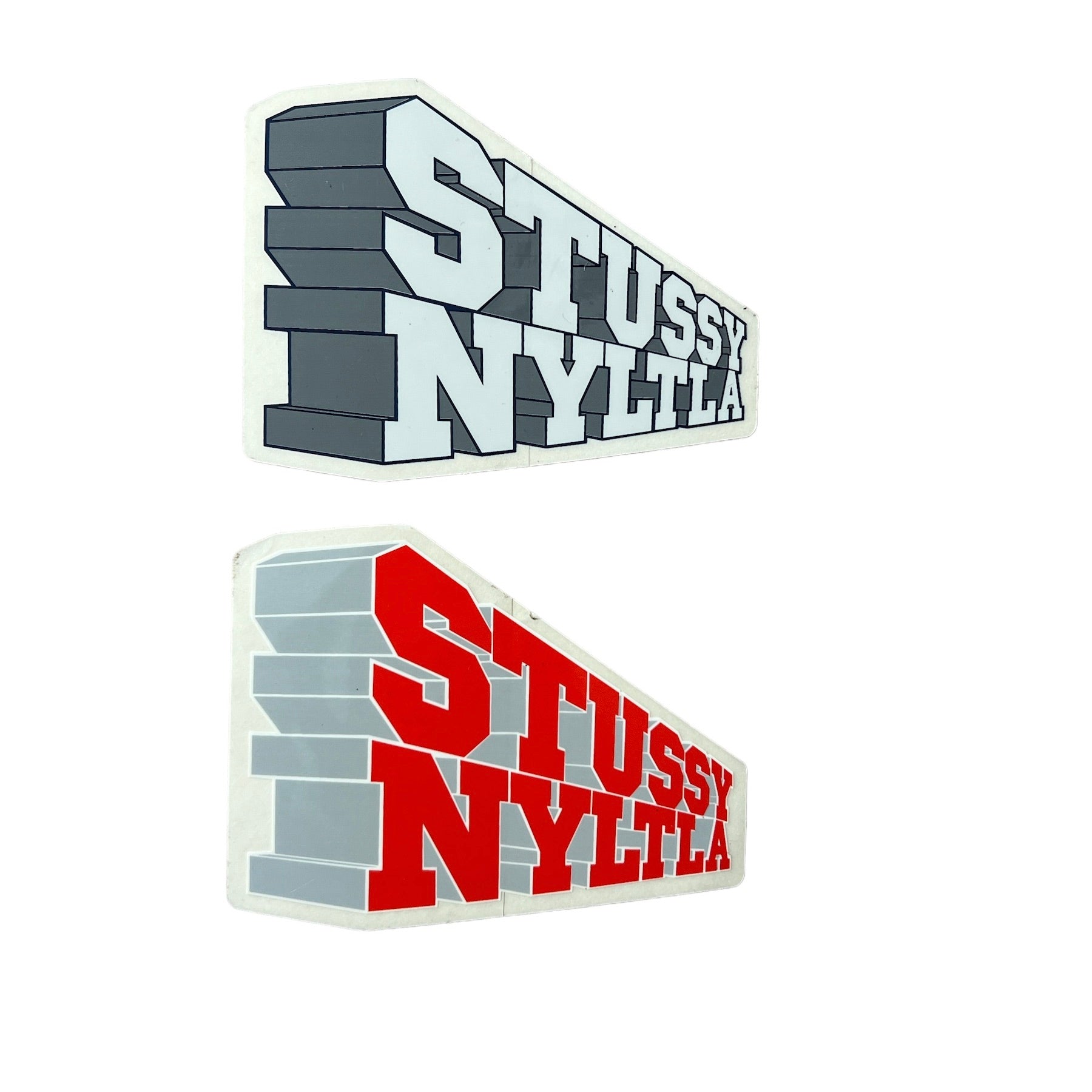 Stussy NYLTLA Block Vintage Stickers