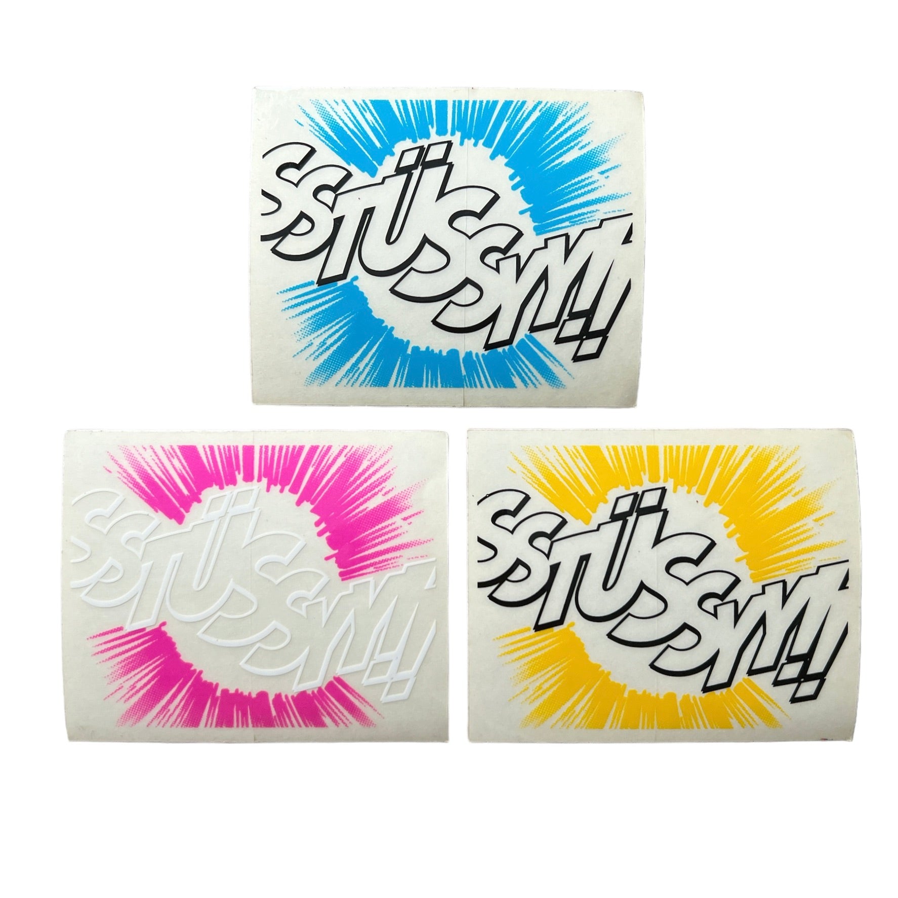 Stussy Color Bomb Stickers