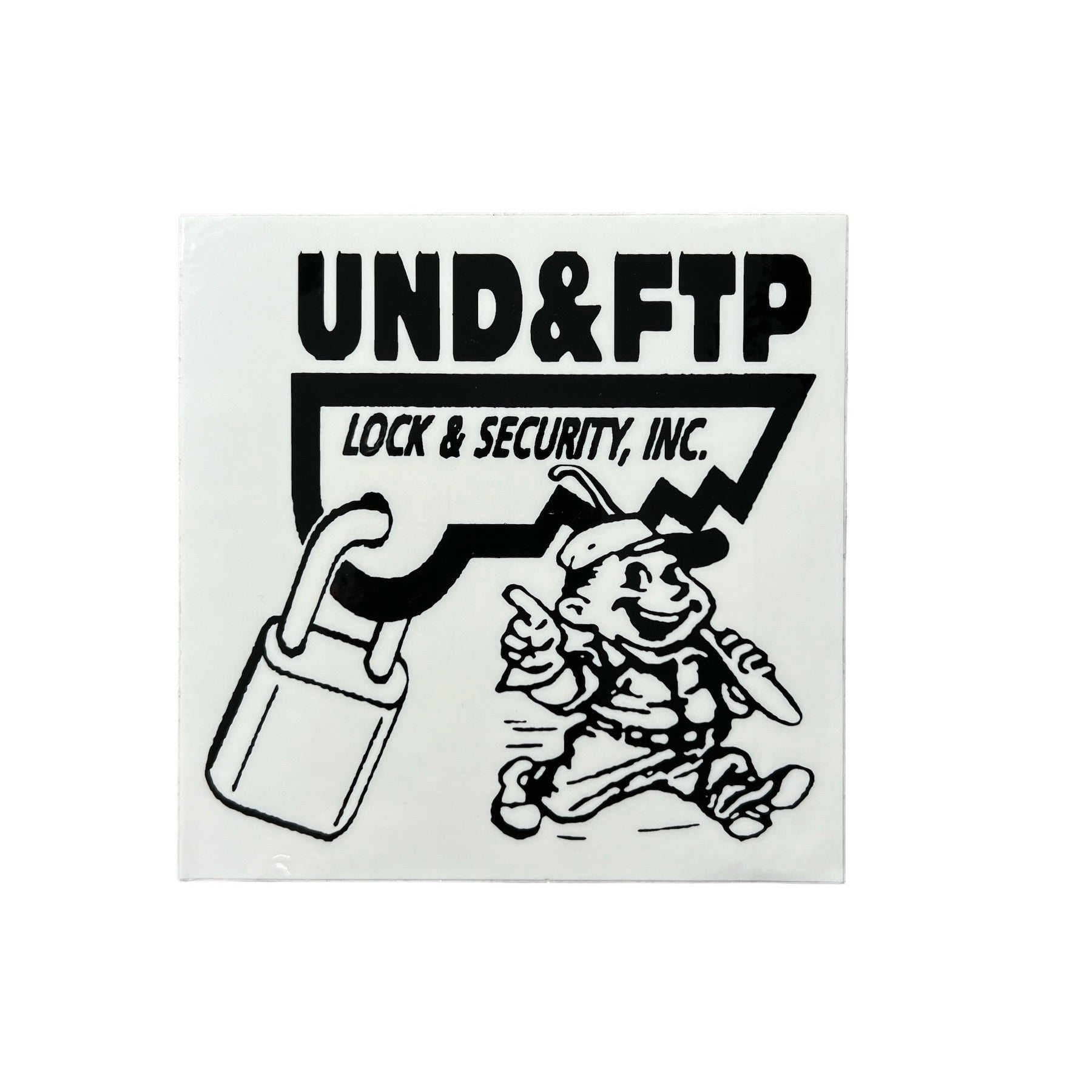 FTP x Undefeated Lock & Security, Inc. Sticker FW18