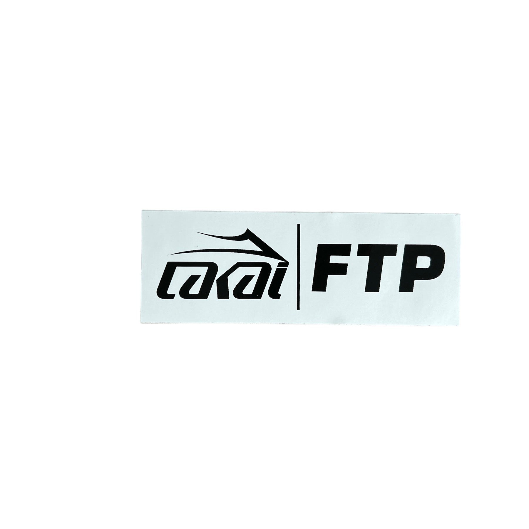 FTP X Lakai Logo Collab Sticker White SS20