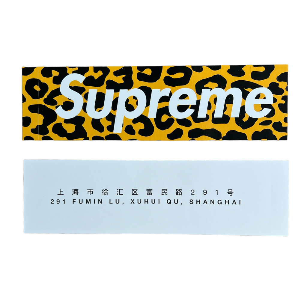 Supreme Shanghai Opening Box Logo Sticker SS24 – ULTIMATESTICKY