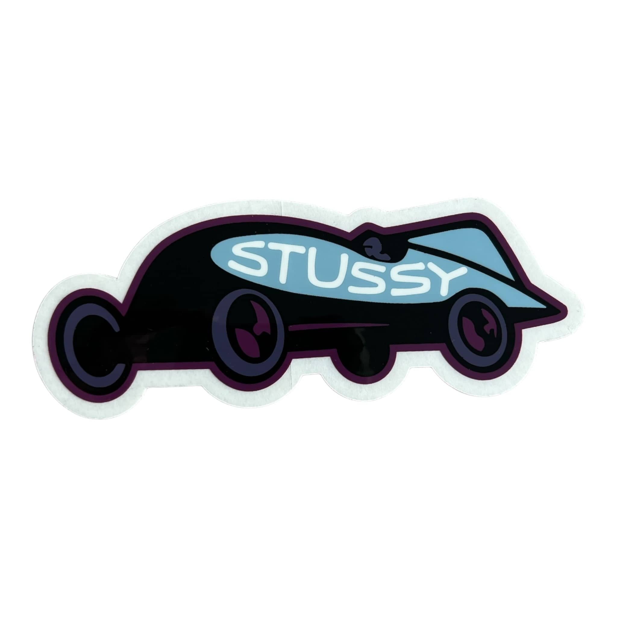 Stussy Car Sticker Light Blue