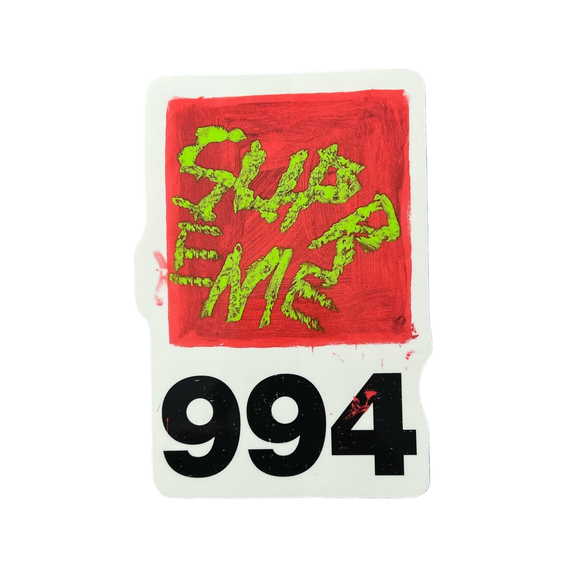 Supreme 994 Paint Sticker