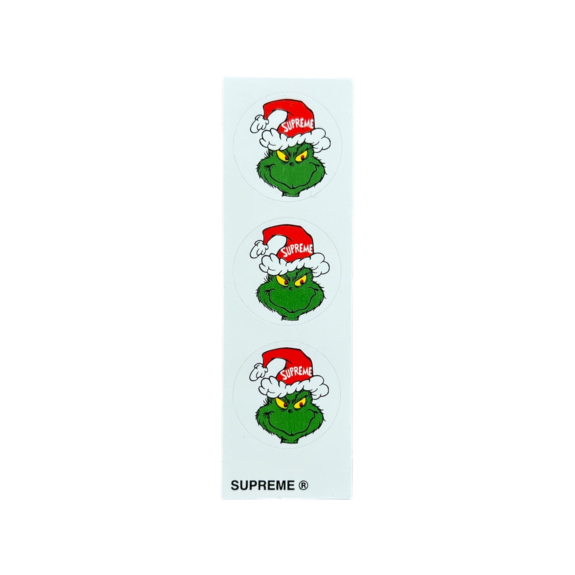 Supreme Grinch Sticker