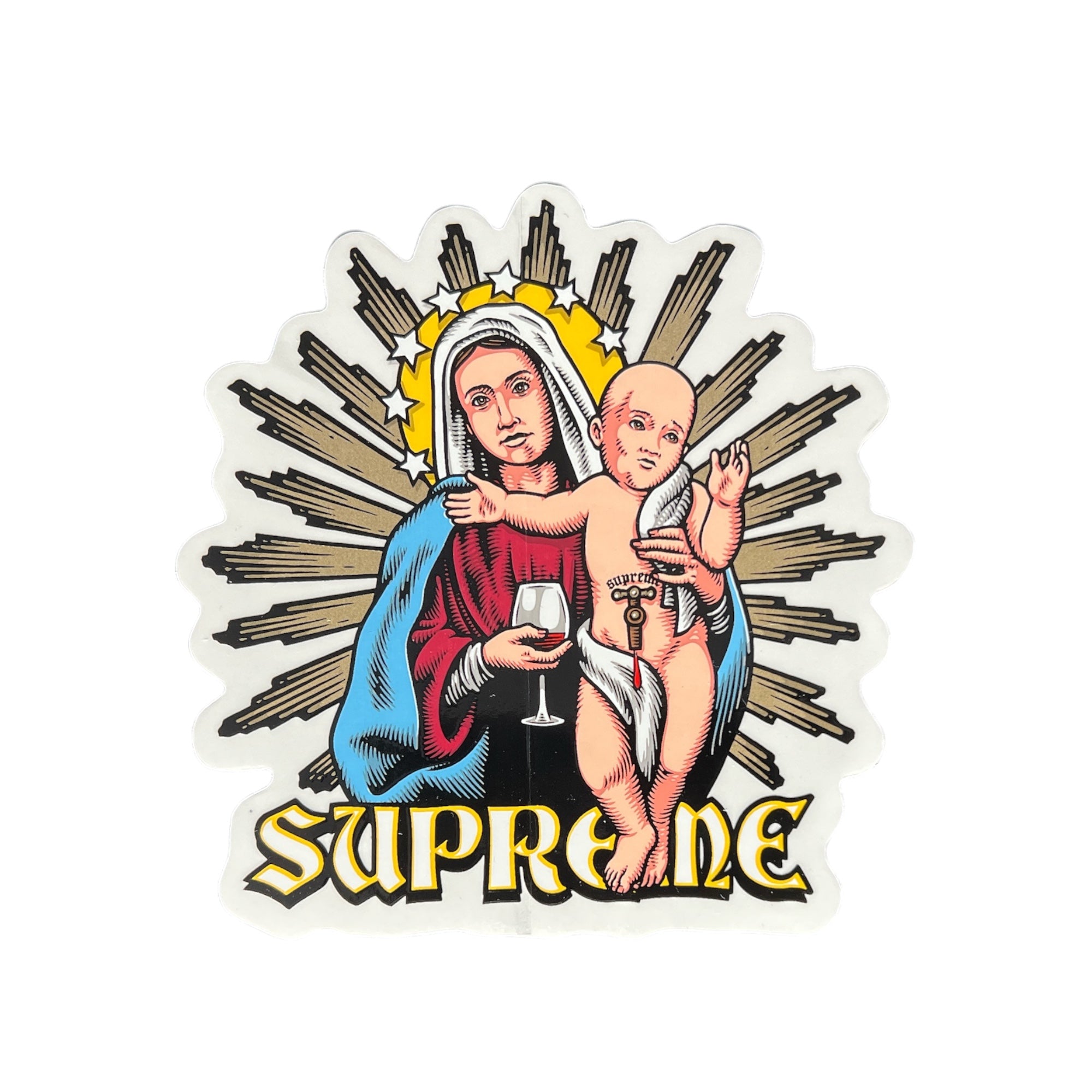 Supreme Blood Sticker FW24