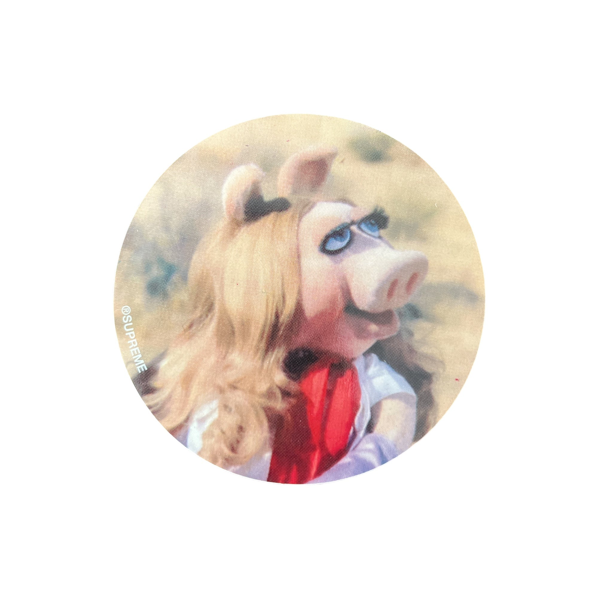 Supreme Miss Piggy Sticker from the spring summer season of 2024