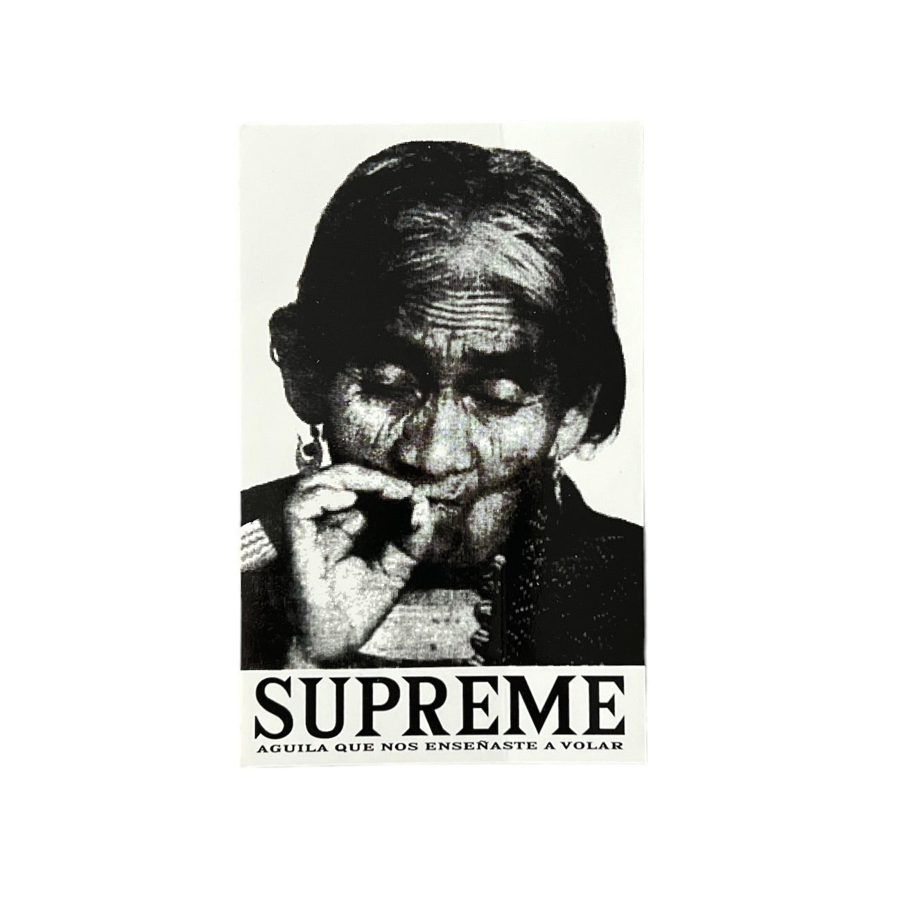 Supreme Aguila Sticker Black/White FW19