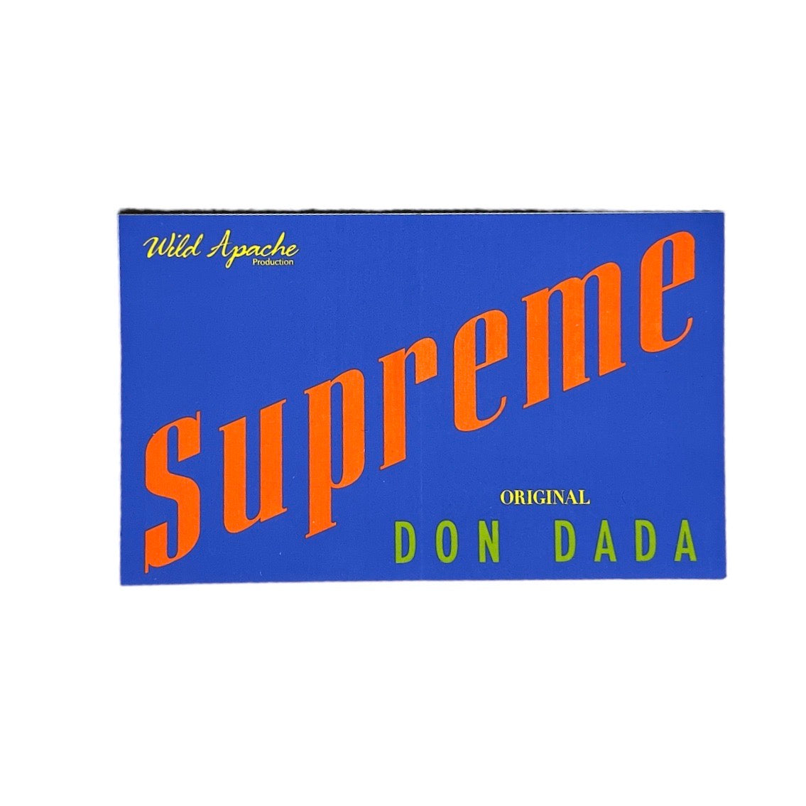 Supreme Don Dada Sticker Purple SS14