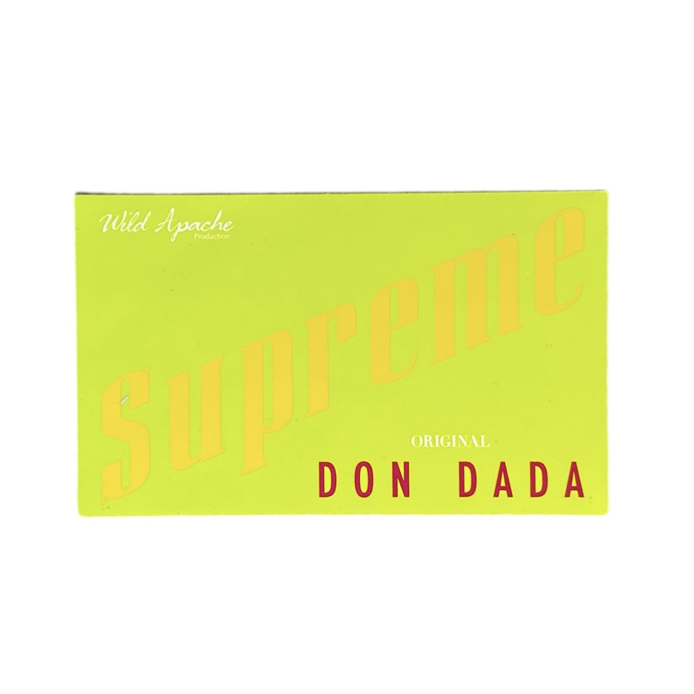 Supreme Don Dada Sticker Yellow SS14