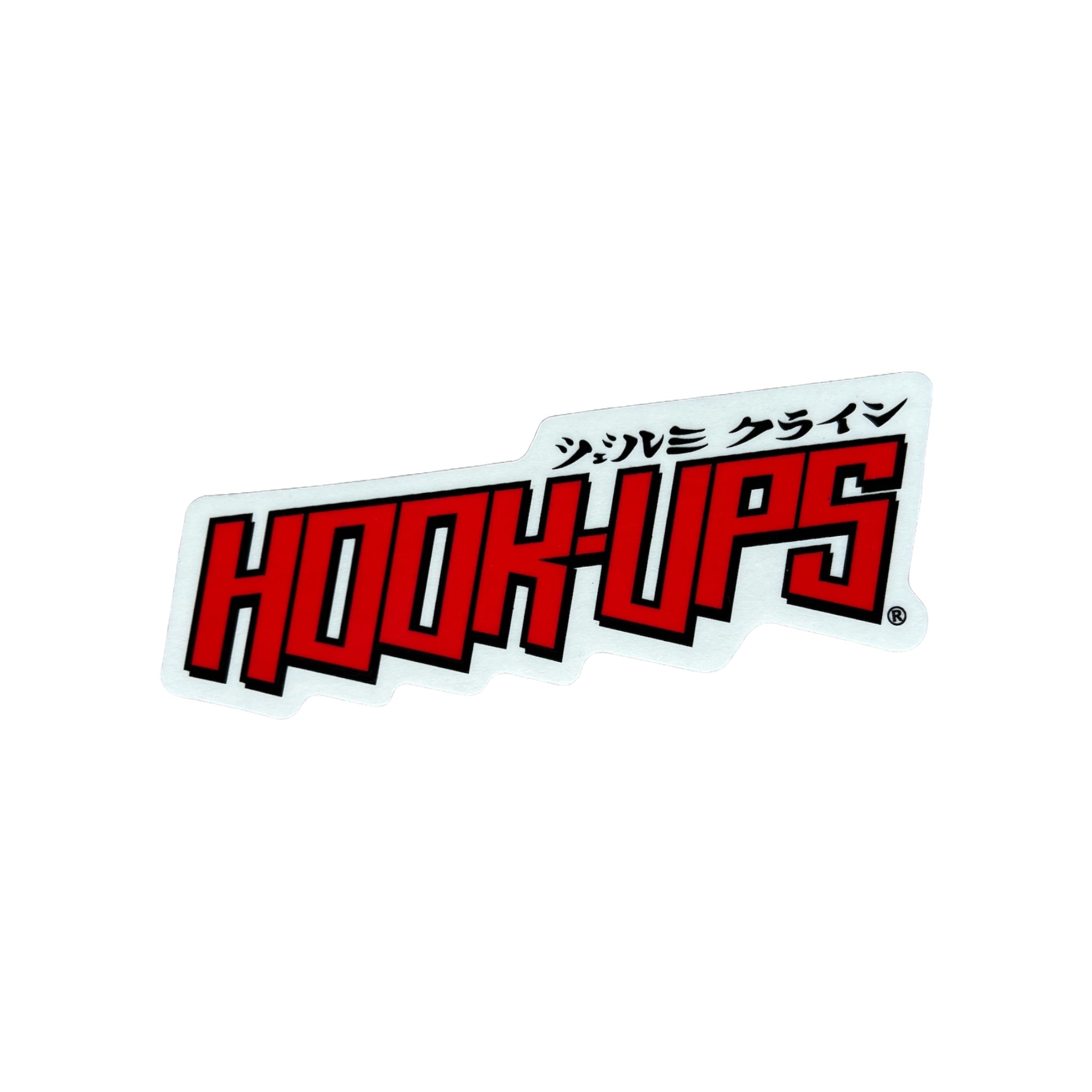 Hook-Ups Logo Sticker