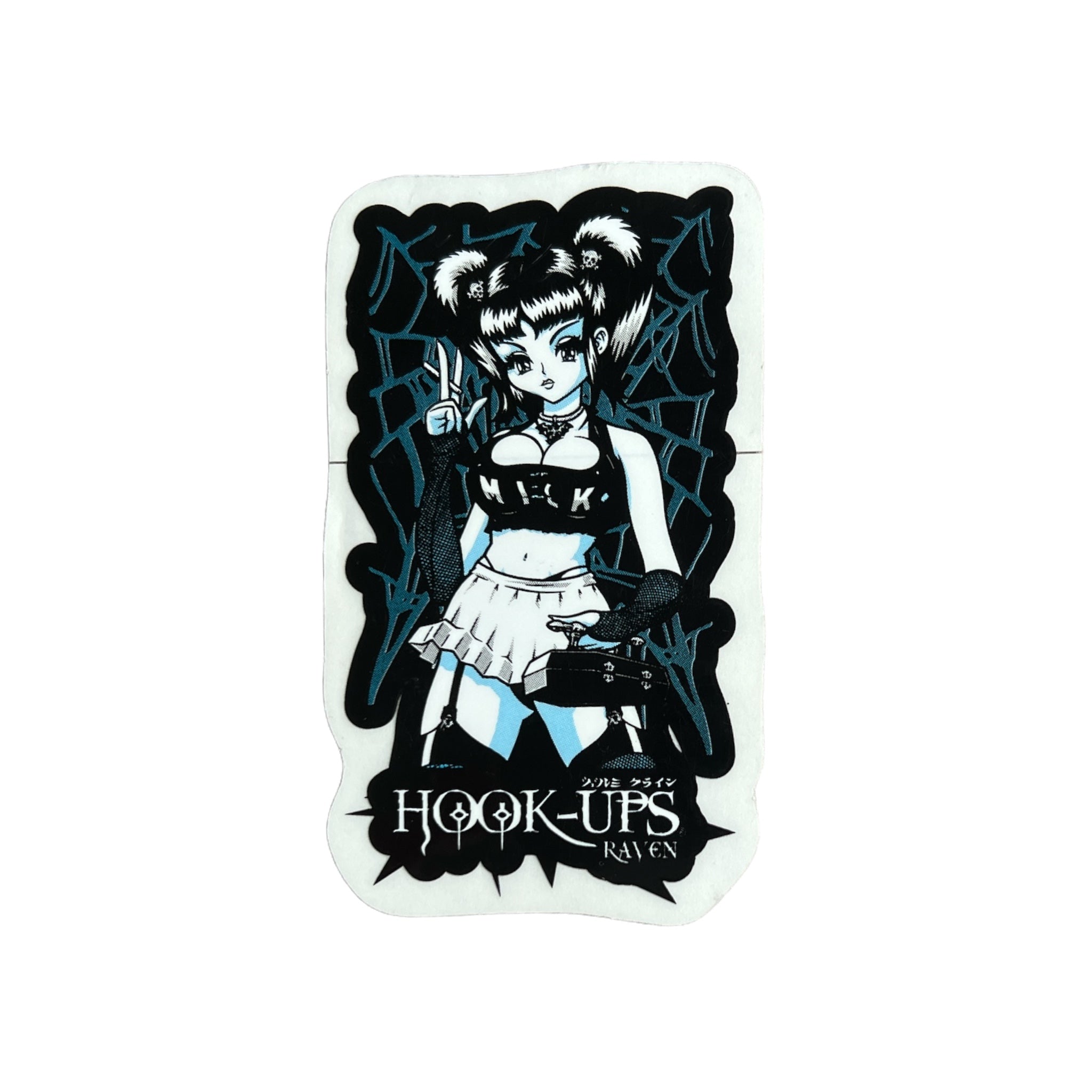 Hook-Ups Raven Babe Sticker