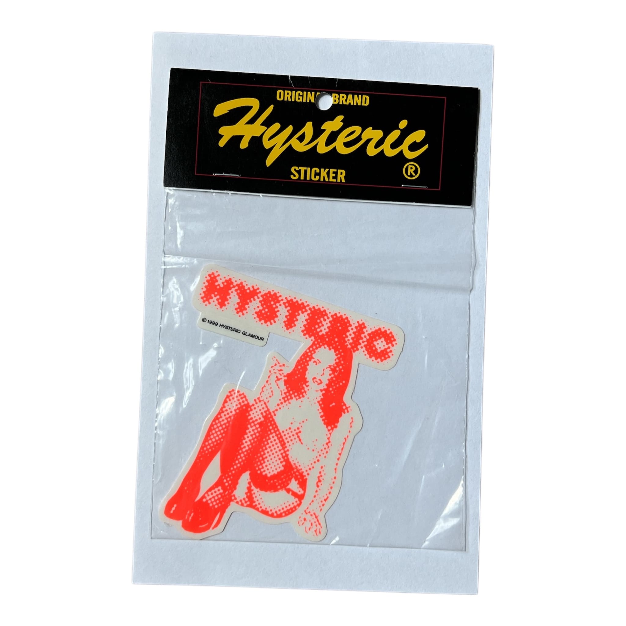 Hysteric Glamour Sexy Smoker Orange Sticker