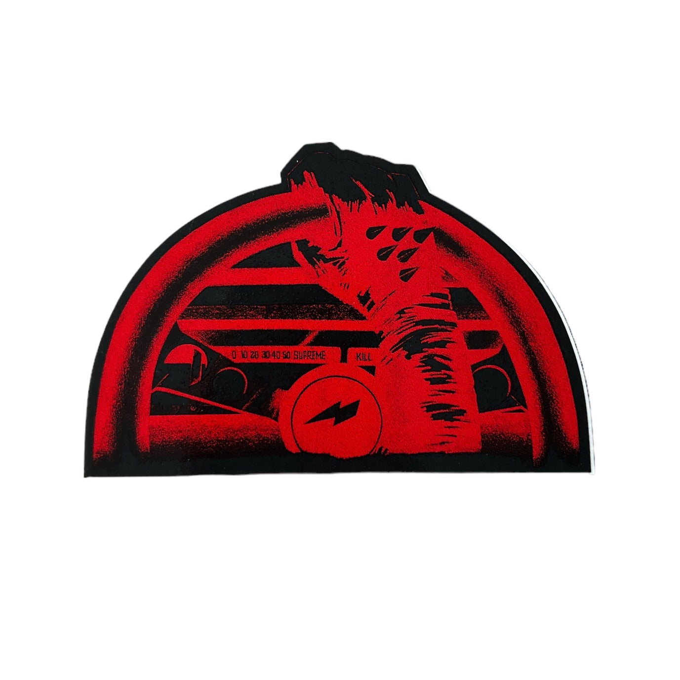 Supreme Mad Max Sticker Red SS08