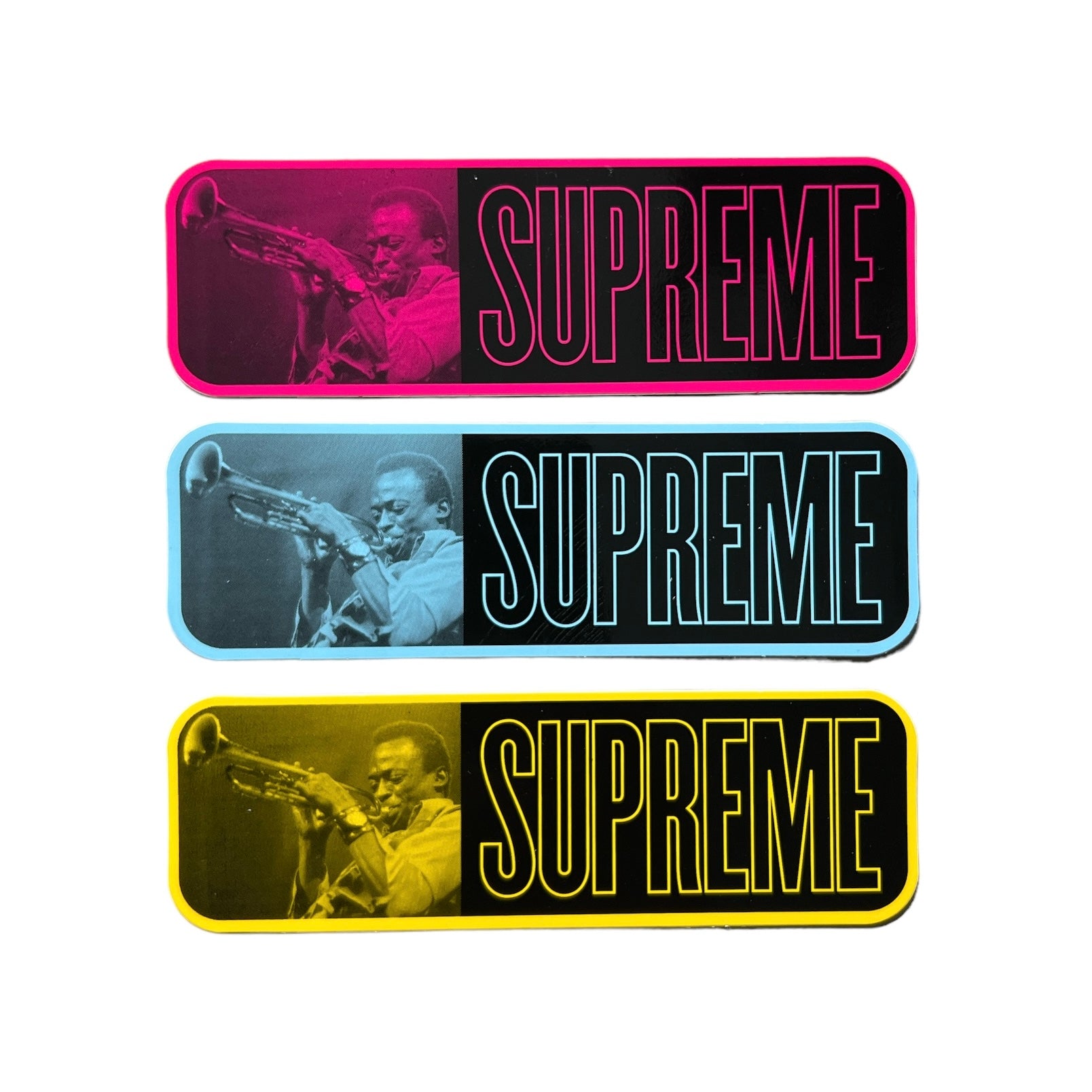 Supreme Miles Davis Stickers Spring Summer 2021 SS21