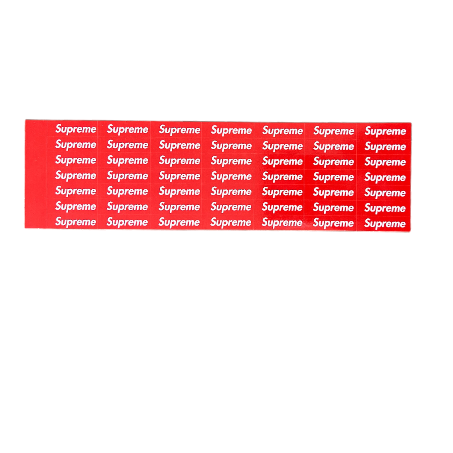 Supreme Mini Red Box Logos Sticker SS24