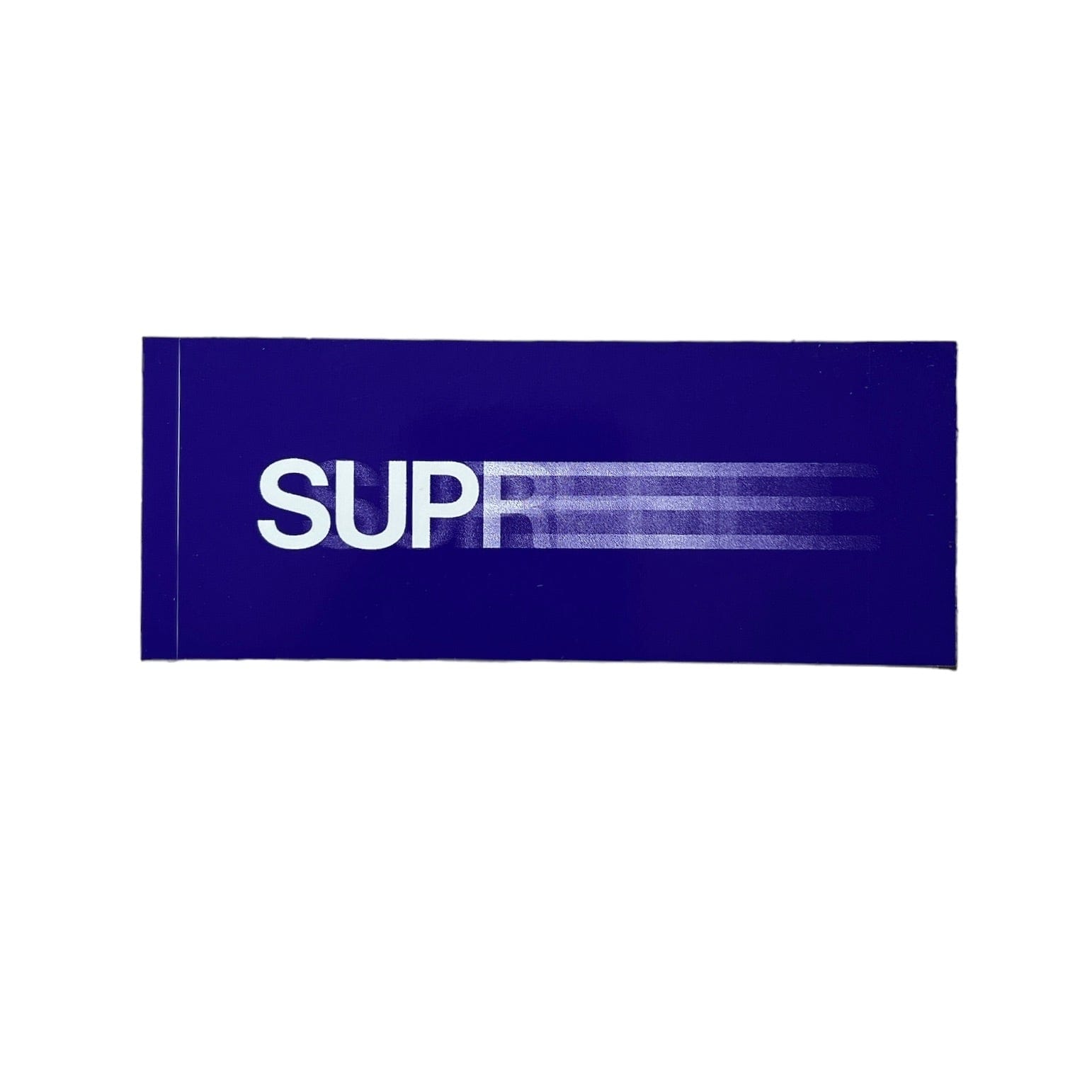 Supreme Motion Logo Sticker IIII Purple