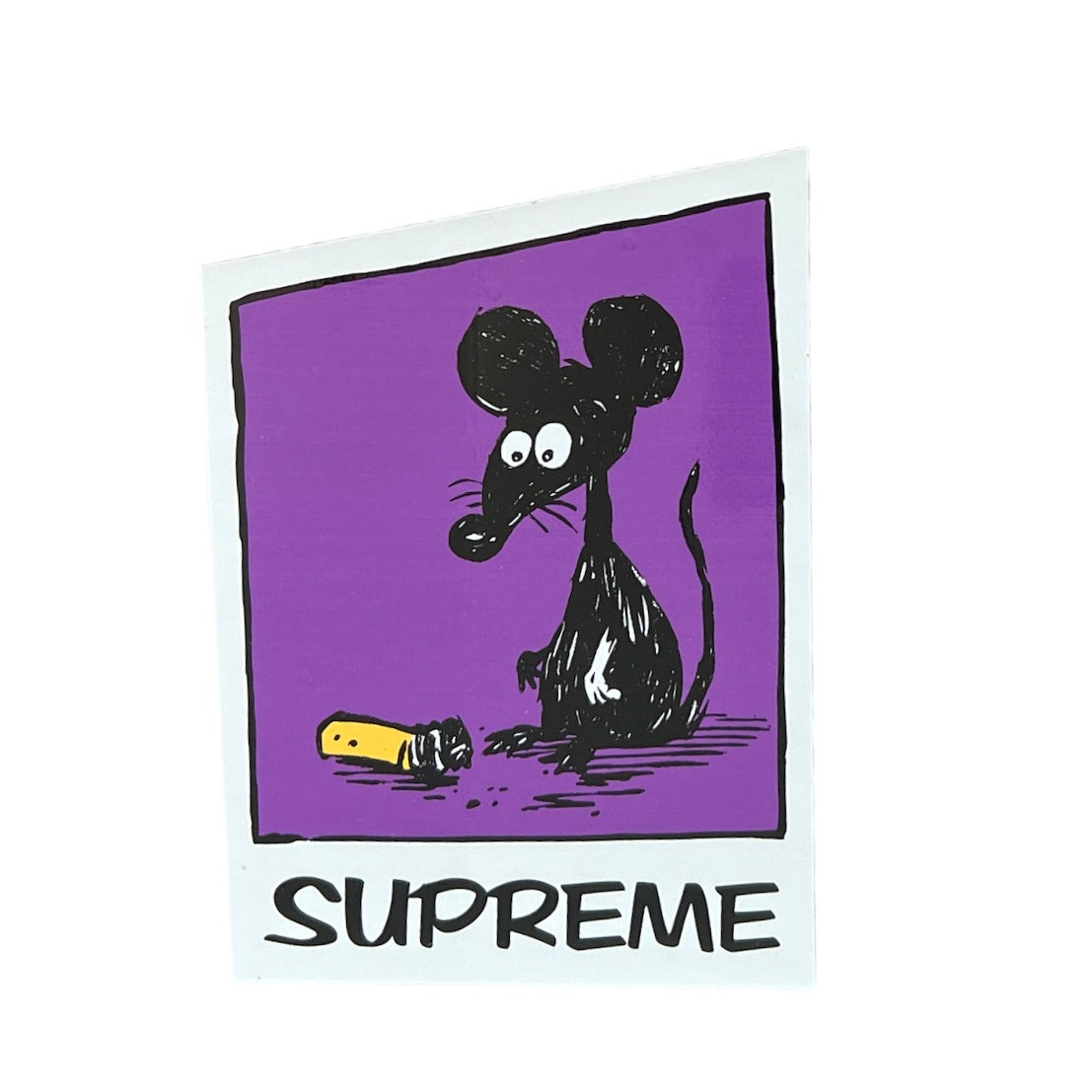 Supreme Mouse Sticker Purple SS21