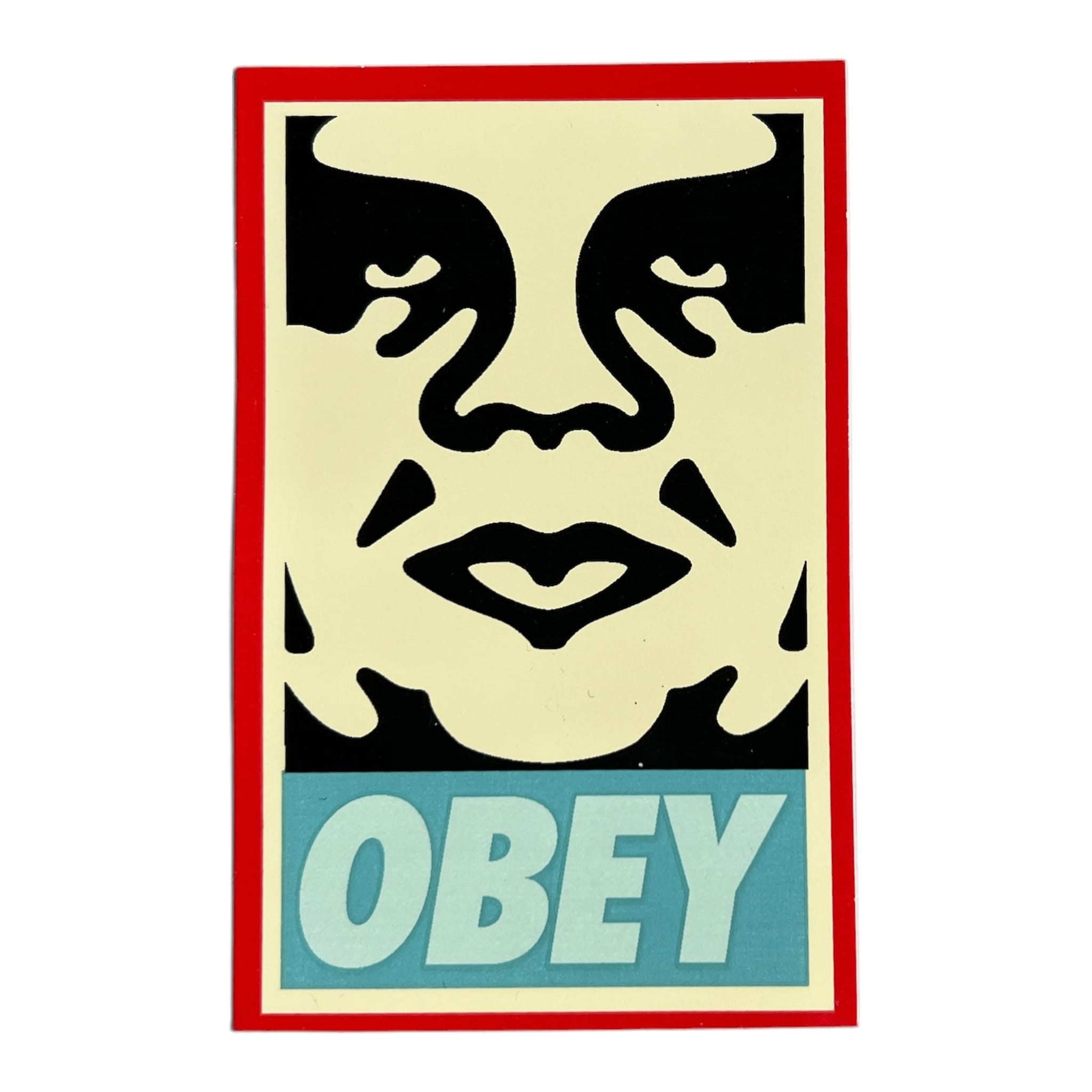 Obey Icons Andre the Giant Face Yellow Version 4 Sticker