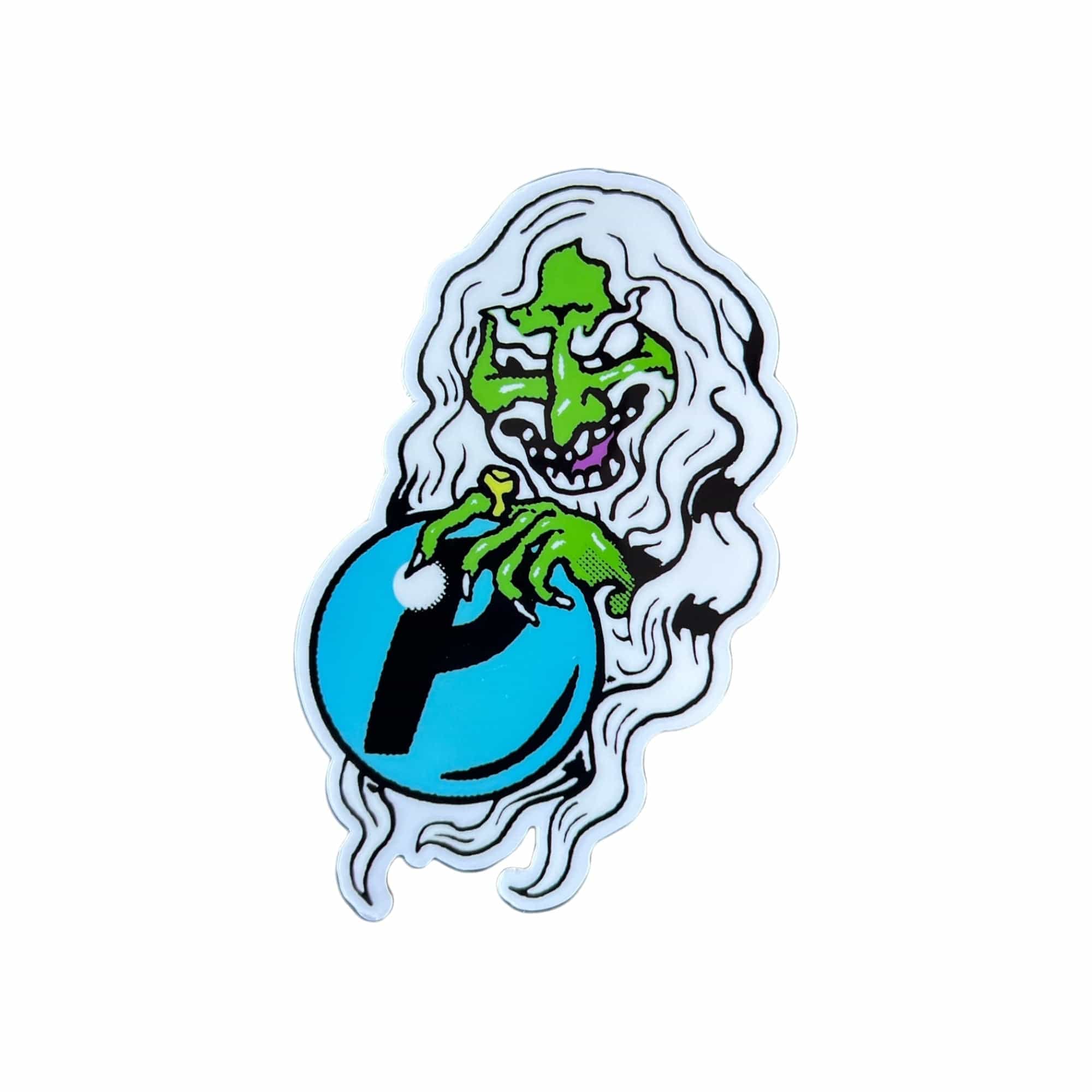 Palace Skateboards Sponsor Gremlin Sticker from the sticker pack released in the Winter of 2024. The sticker measures 3"x4".