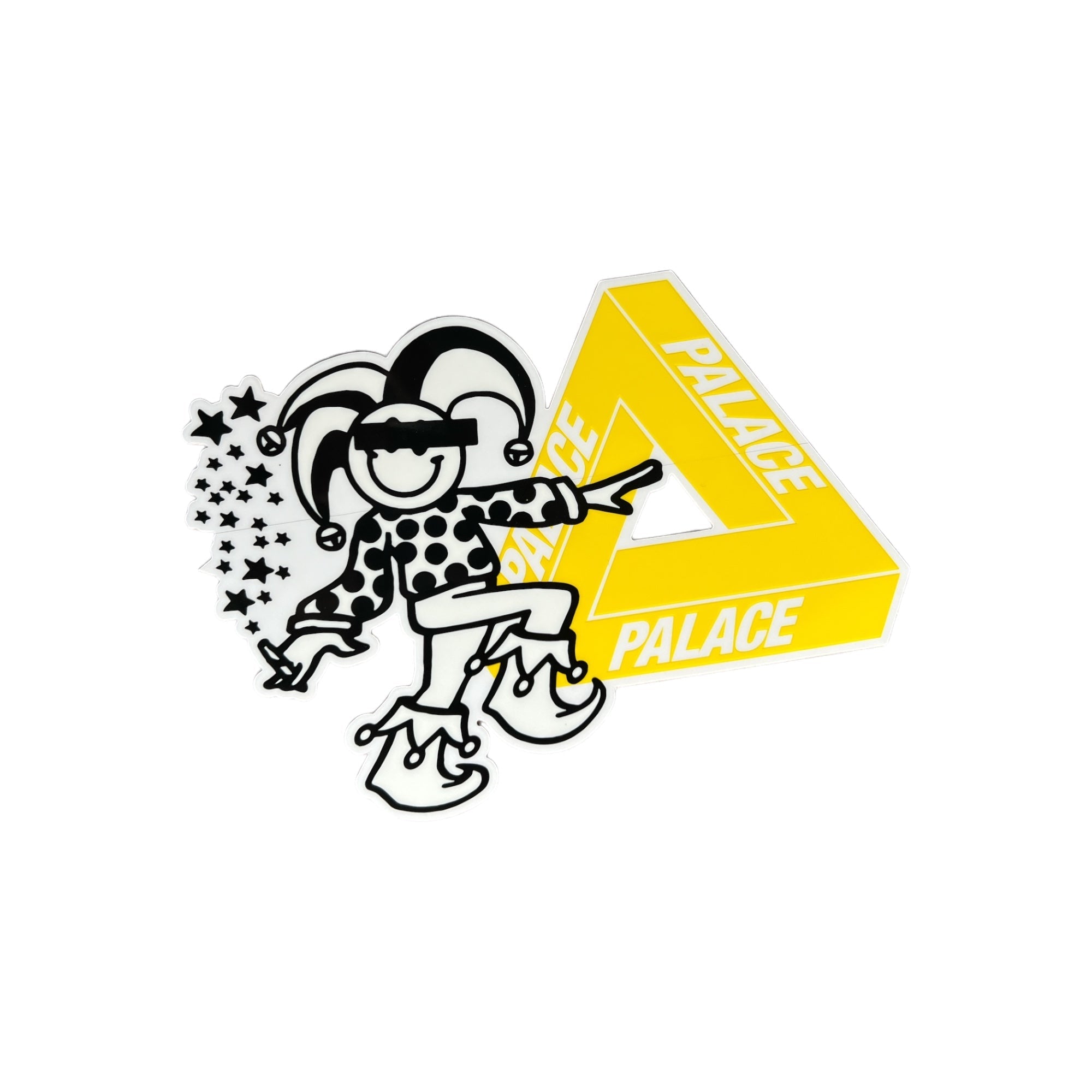 Palace Skateboards Derek Garage Sticker Winter 2023