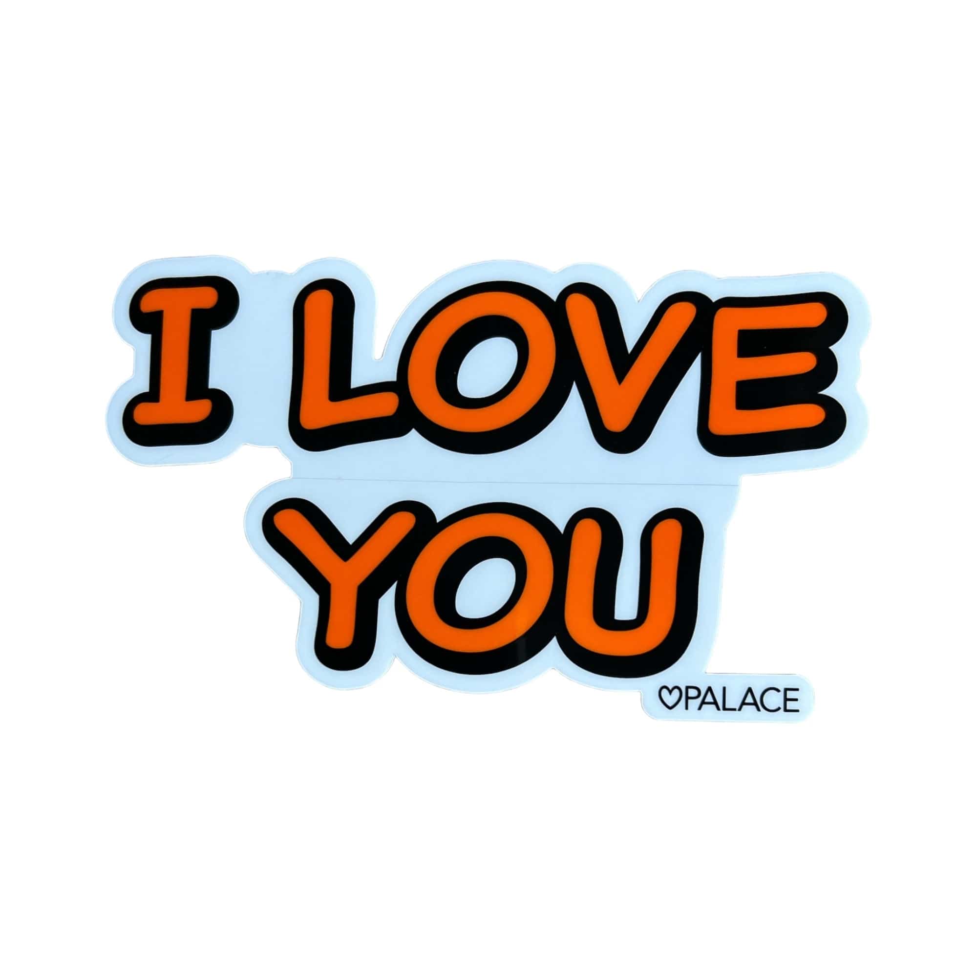 Palace Skateboards I Love You Sticker Winter 2023