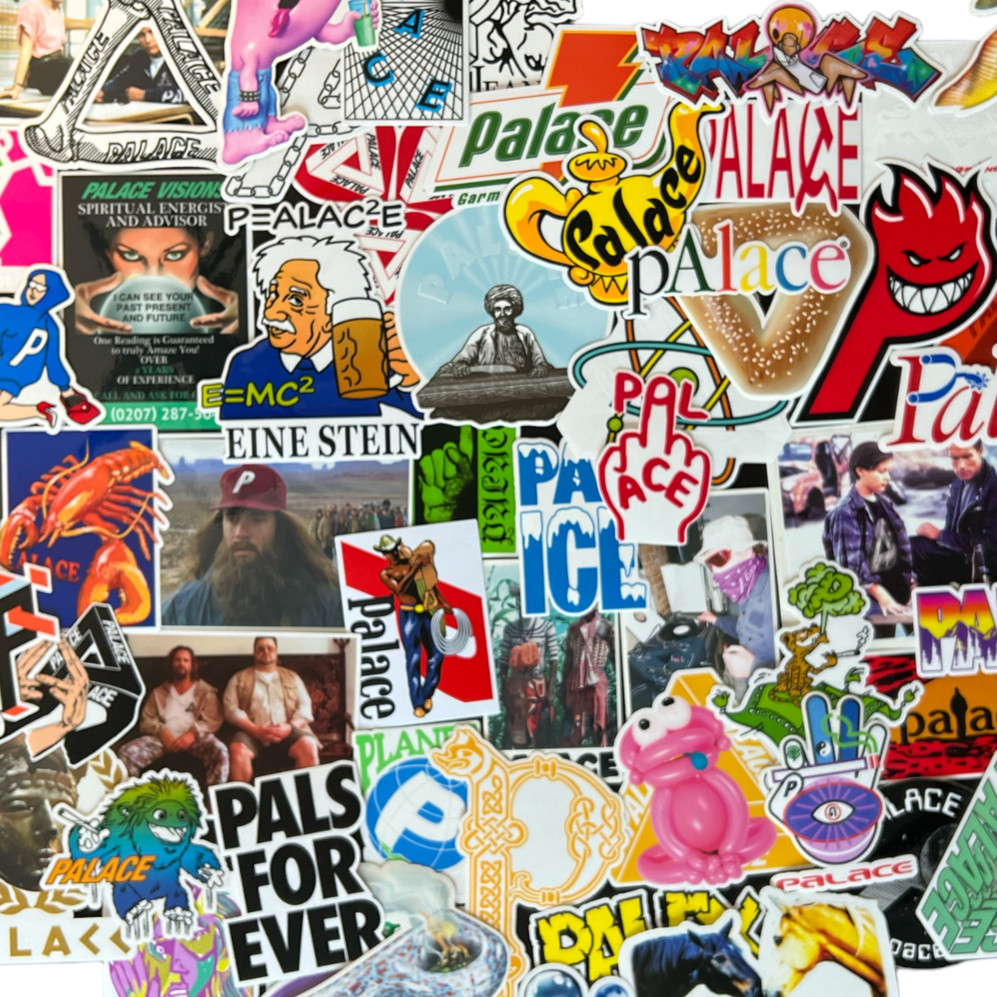 Palace Collage Sticker Picture