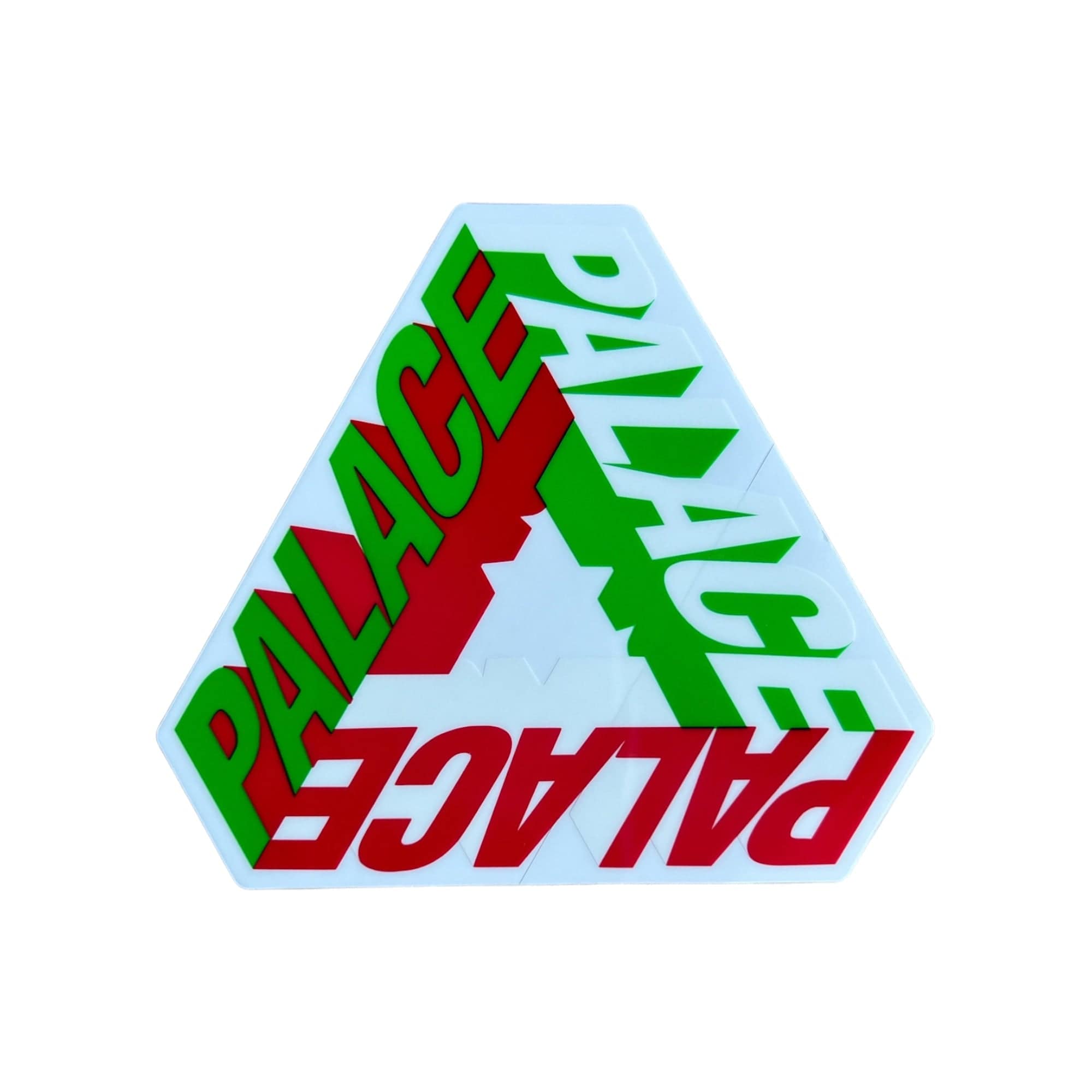 Palace Skateboards P3 Red Green Sticker Winter 2023