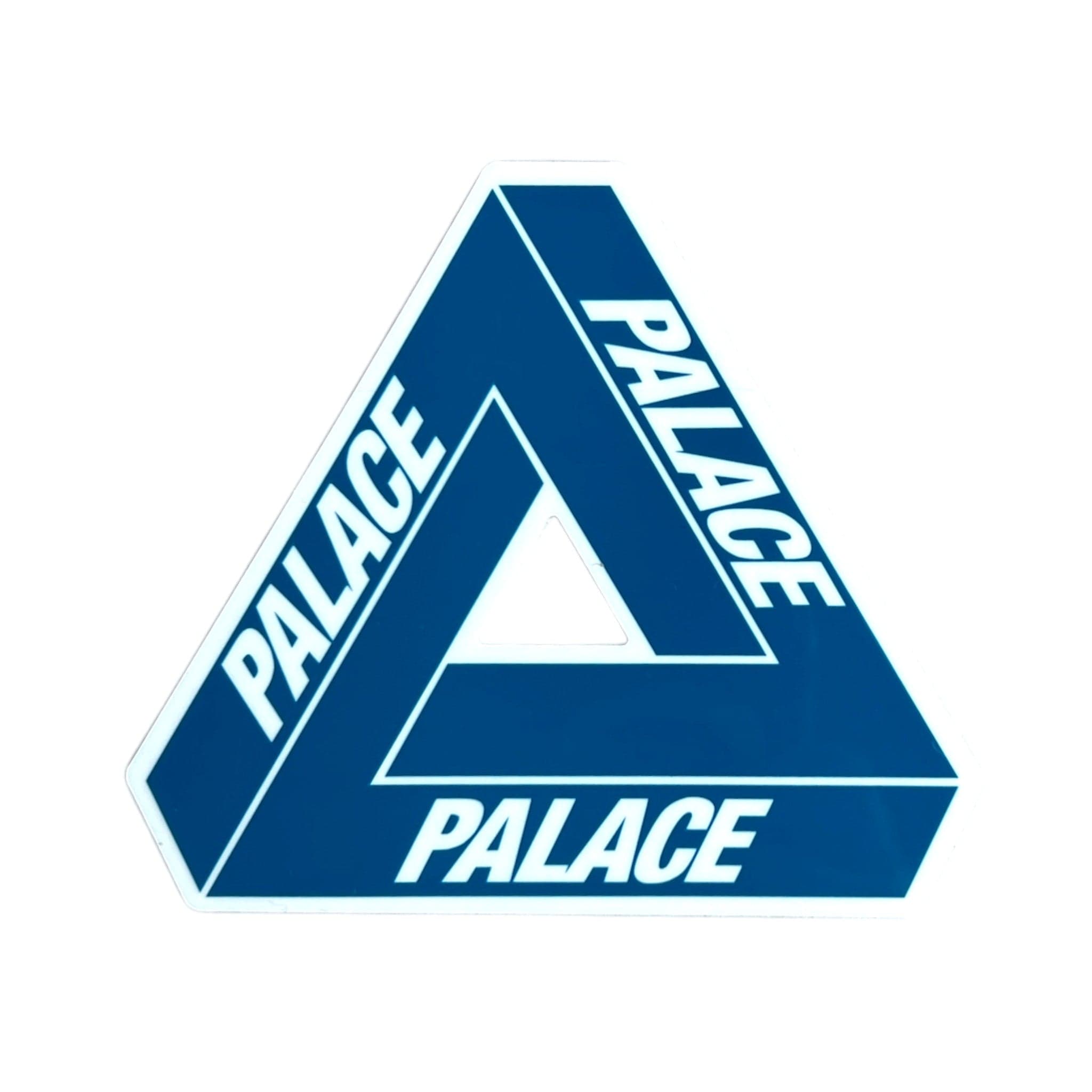 Blue and white Palace logo on a white background