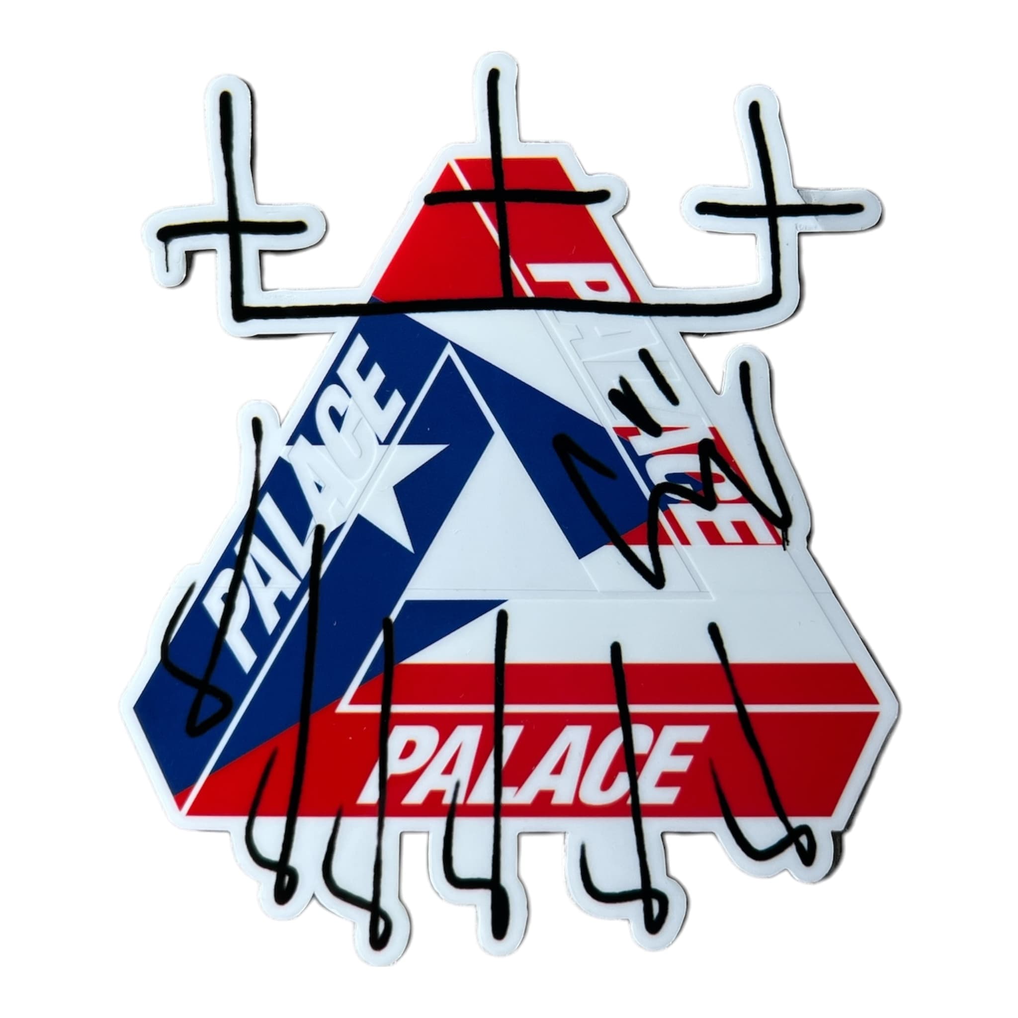 Palace Skateboards King Tri Puerto Rico Sticker Spring 2026