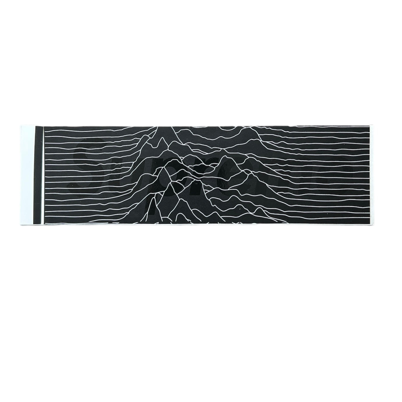 Supreme Joy Division Peter Saville Sticker Black 2005