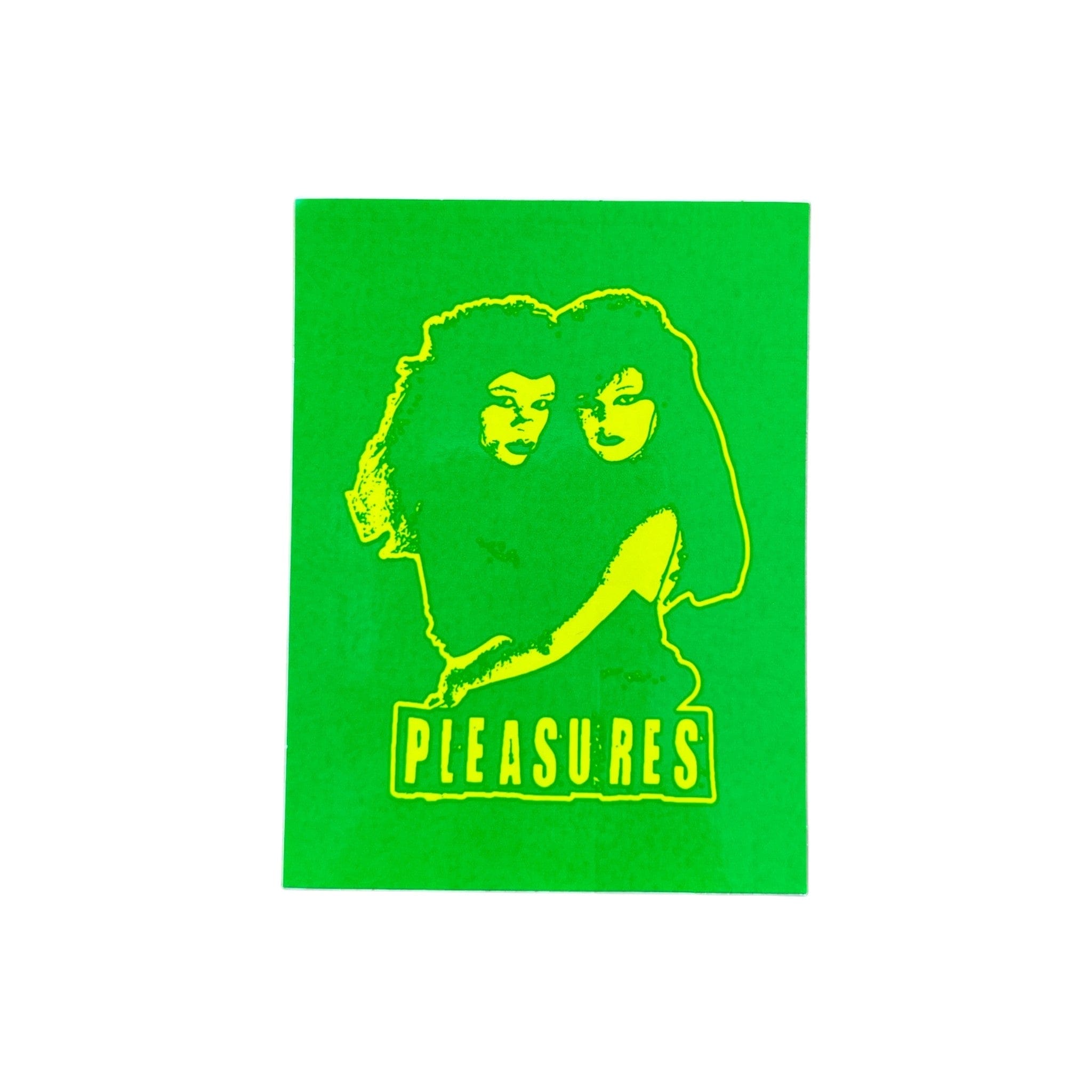 Pleasures Sisters Sticker Green