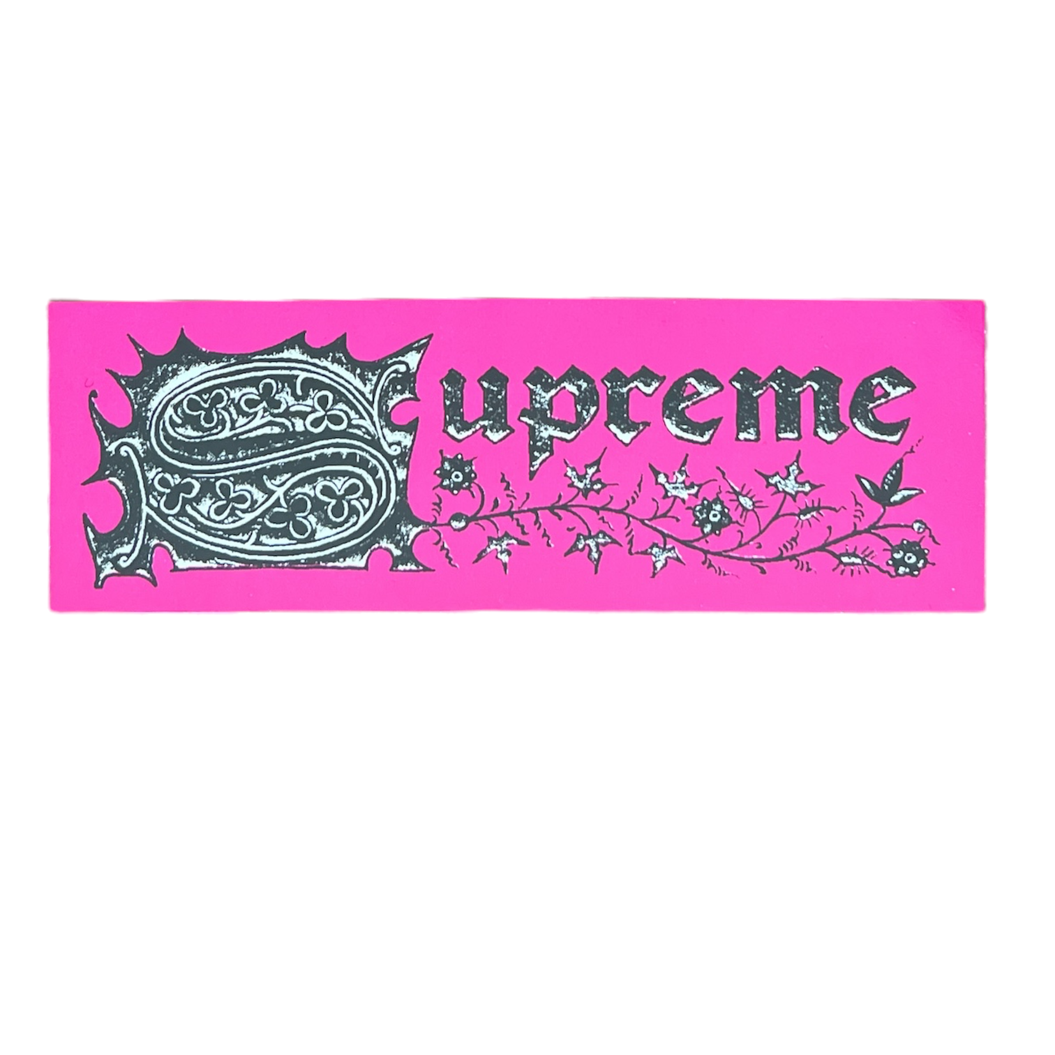 Supreme Saint Sebastian Stickers SS24 pink