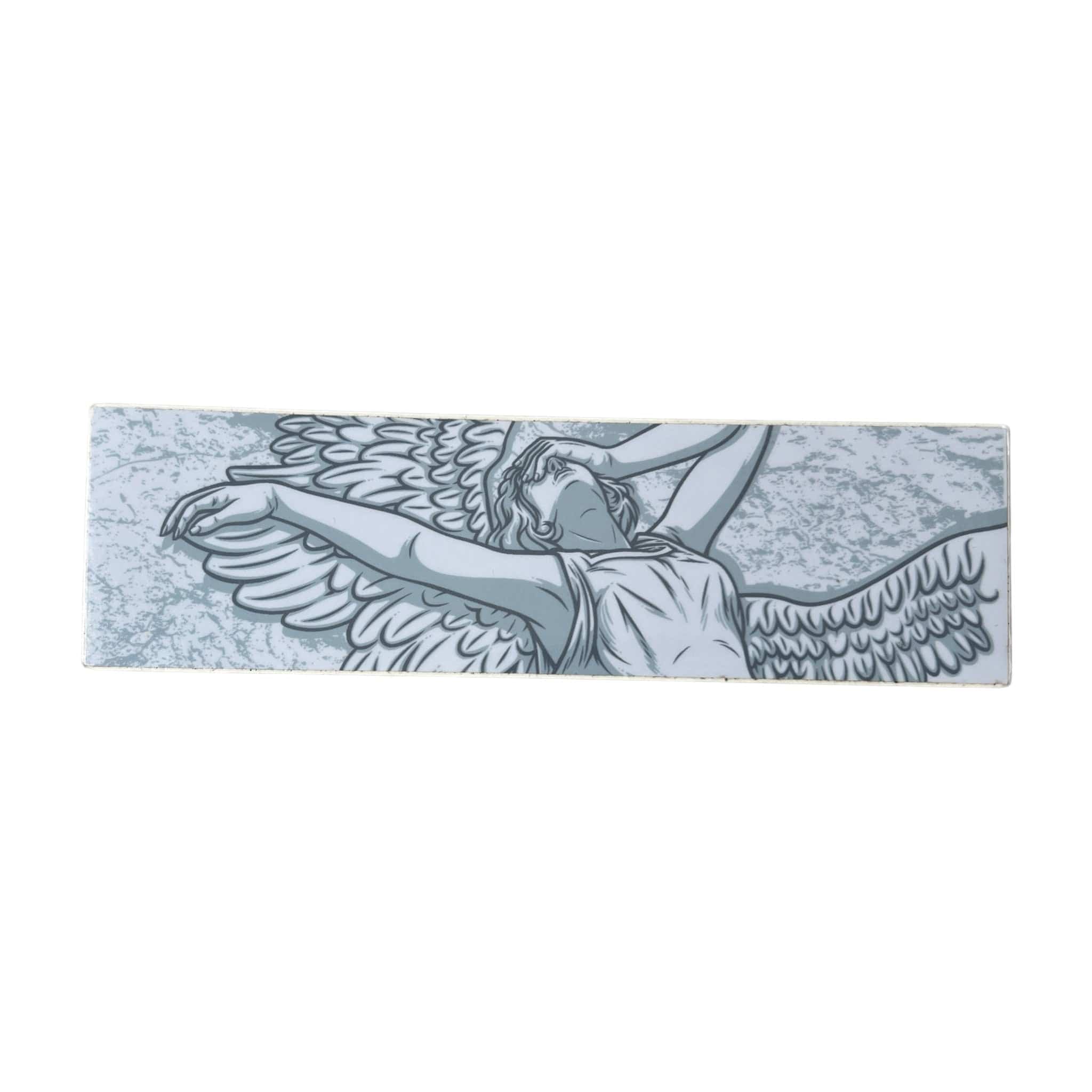 Strangelove Skateboards Distressed Angel Sticker