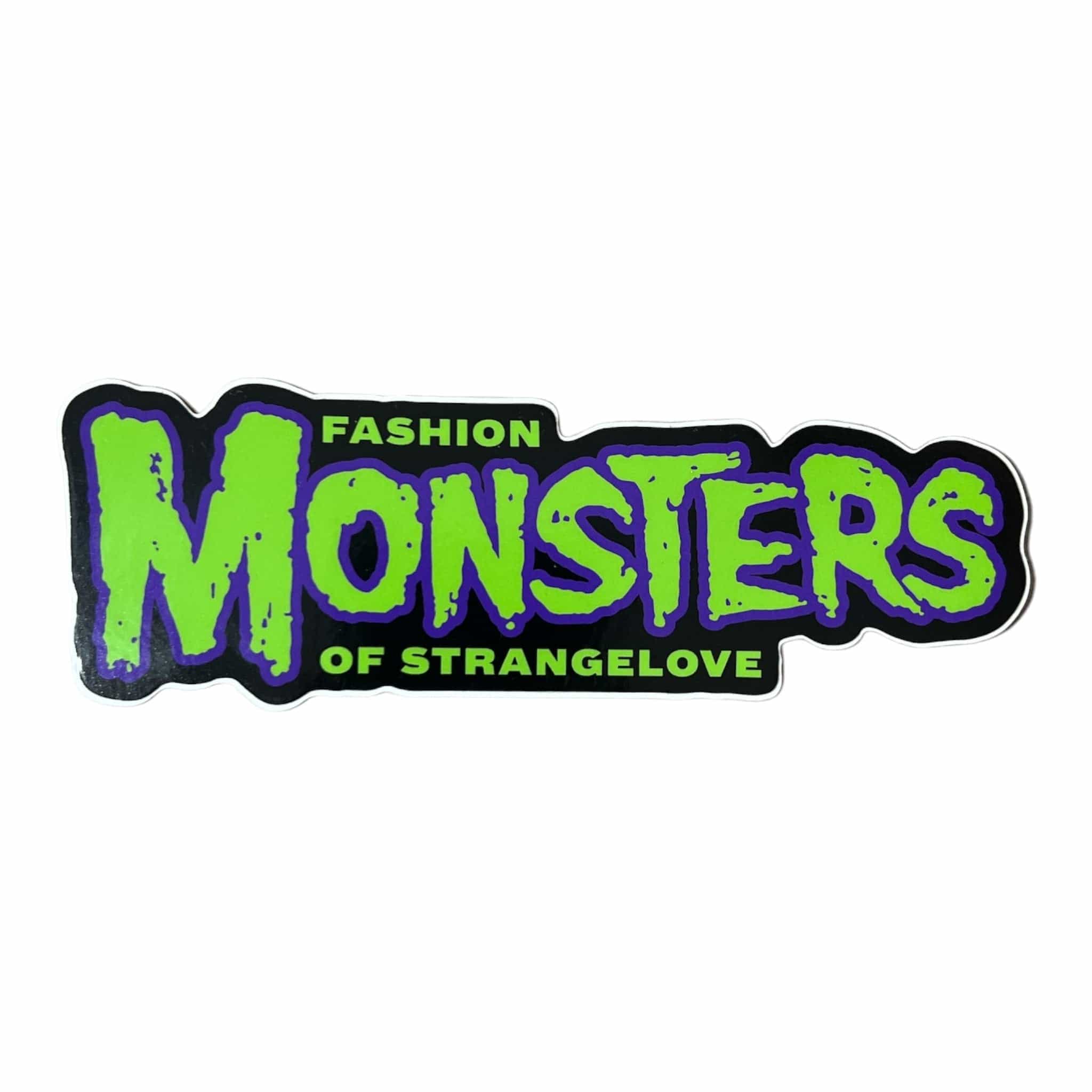 Strangelove Skateboards Fashion Monsters Sticker