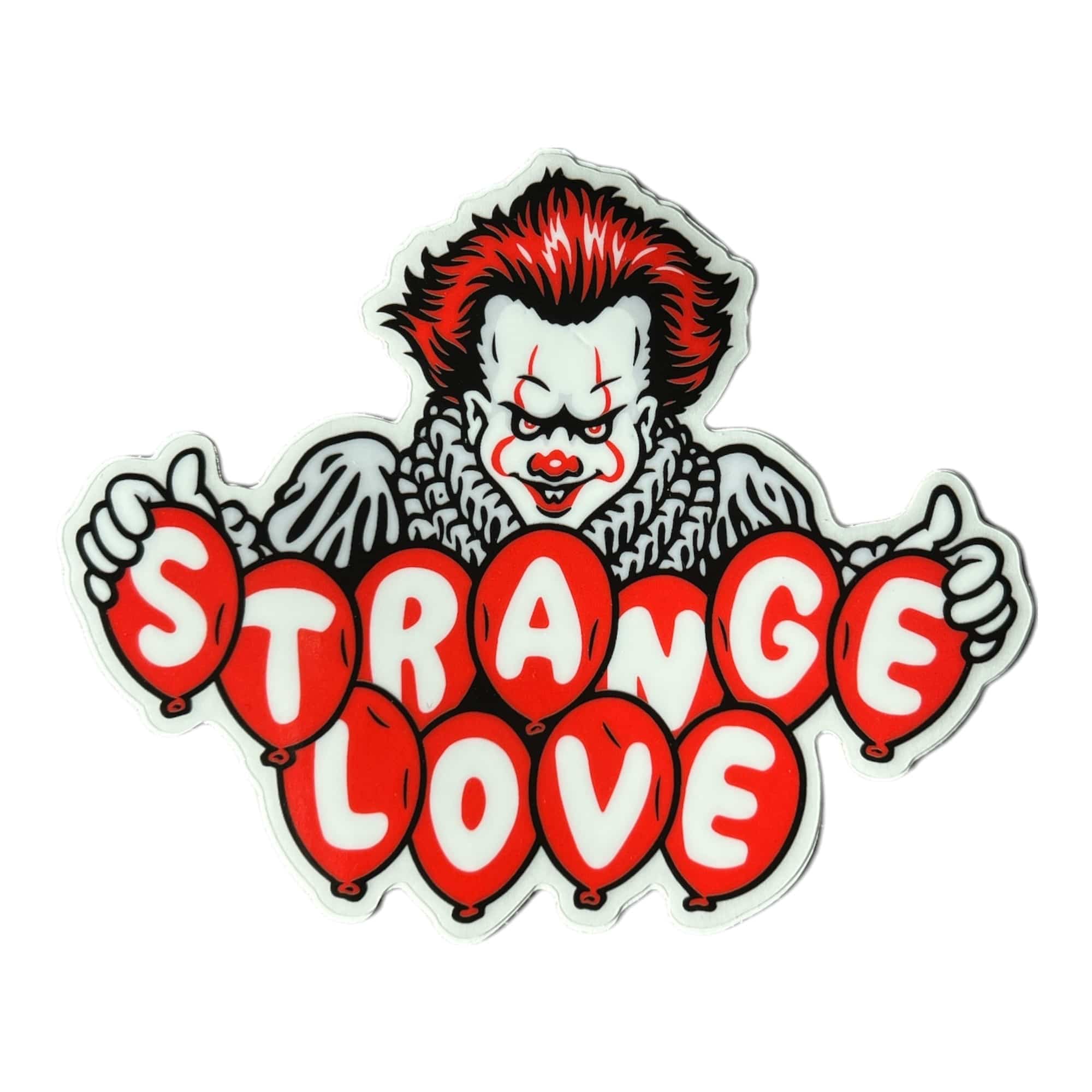 Strangelove Skateboards Pennywise Sticker
