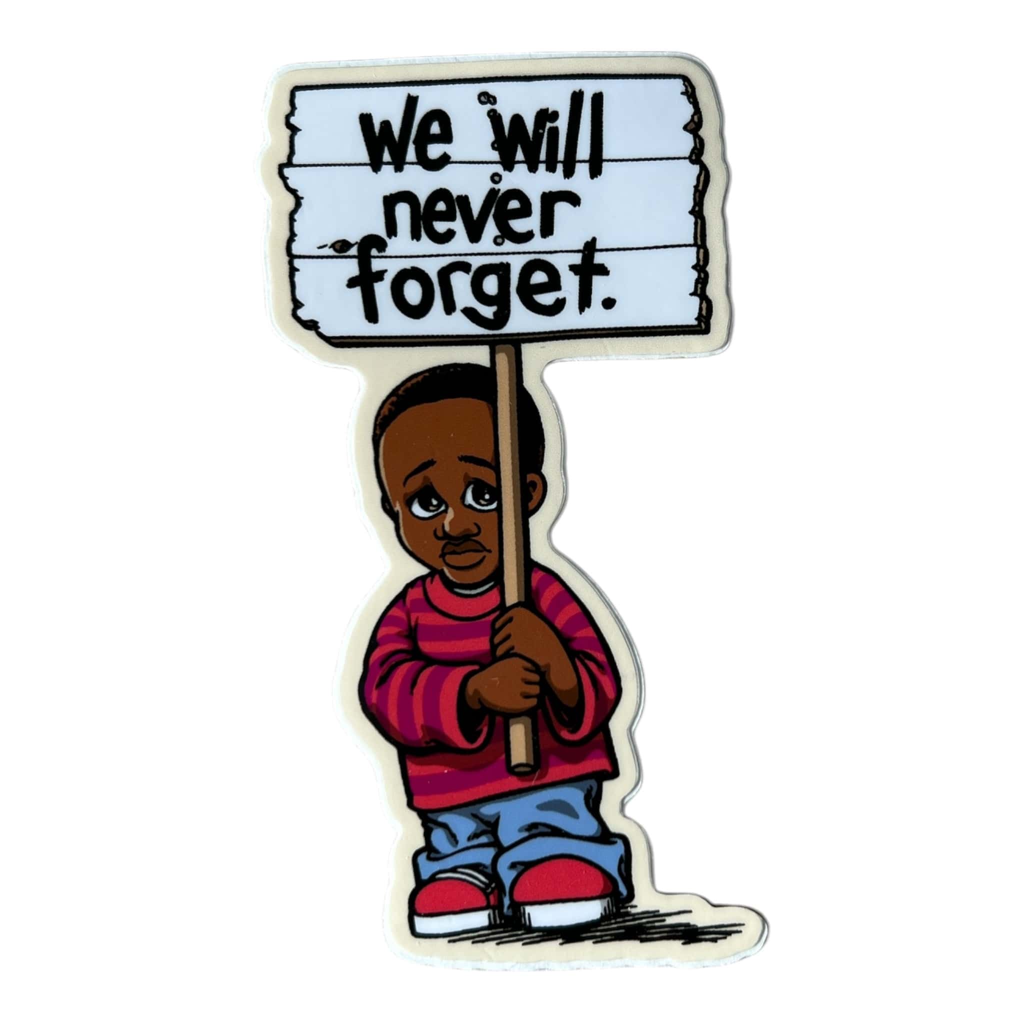 Strangelove Skateboards We Will Never Forget Sticker